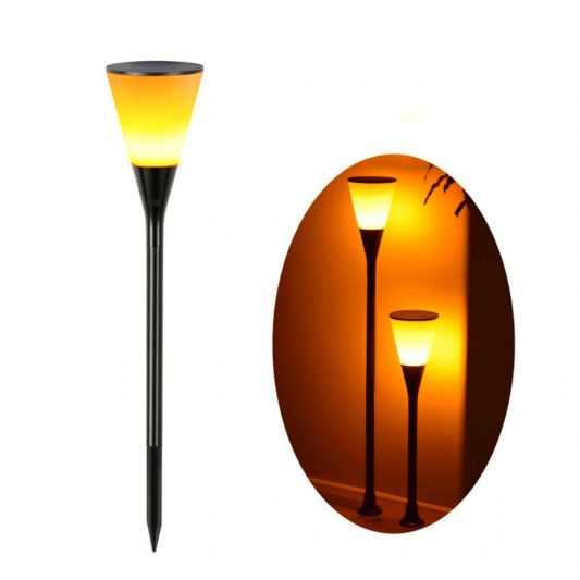 Solarlamp Flame met vlameffect en schemersensor