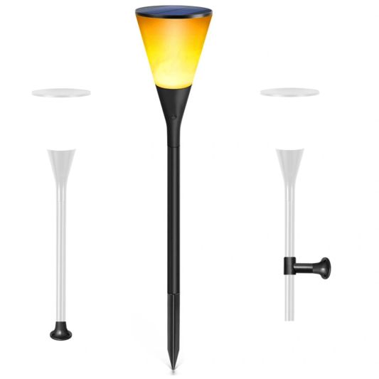 Solarlamp Flame met vlameffect en schemersensor