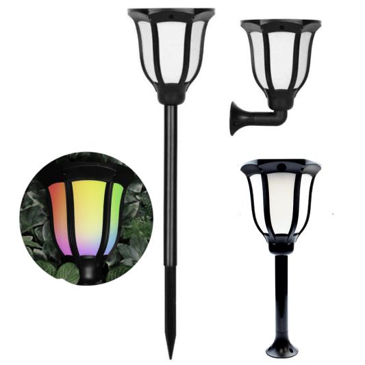 Solarlamp Glance RGB met schemersensor