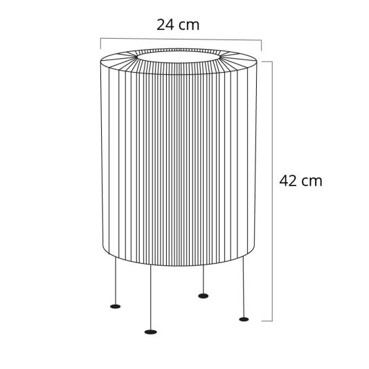 Solarlamp Lowis Blue op zonne-energie met schemersensor