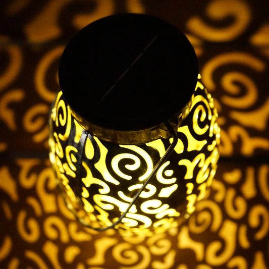 Voordeelset Solar LED tafellamp Agadir 3 stuks op zonne-energie met mooi lichteffect