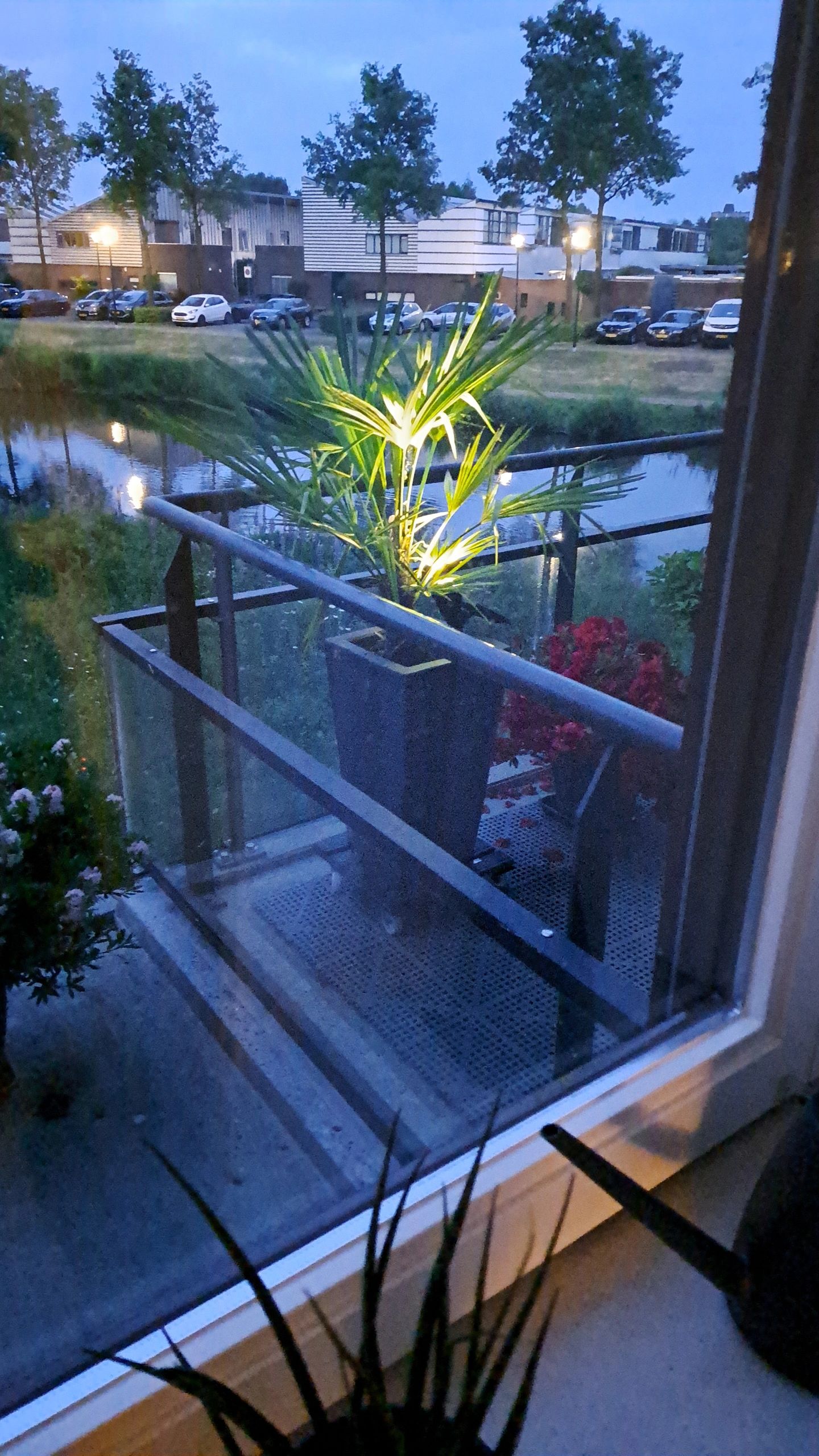 Solar spot Highlight voor wandmontage of grondspies warm wit voordeelset 3