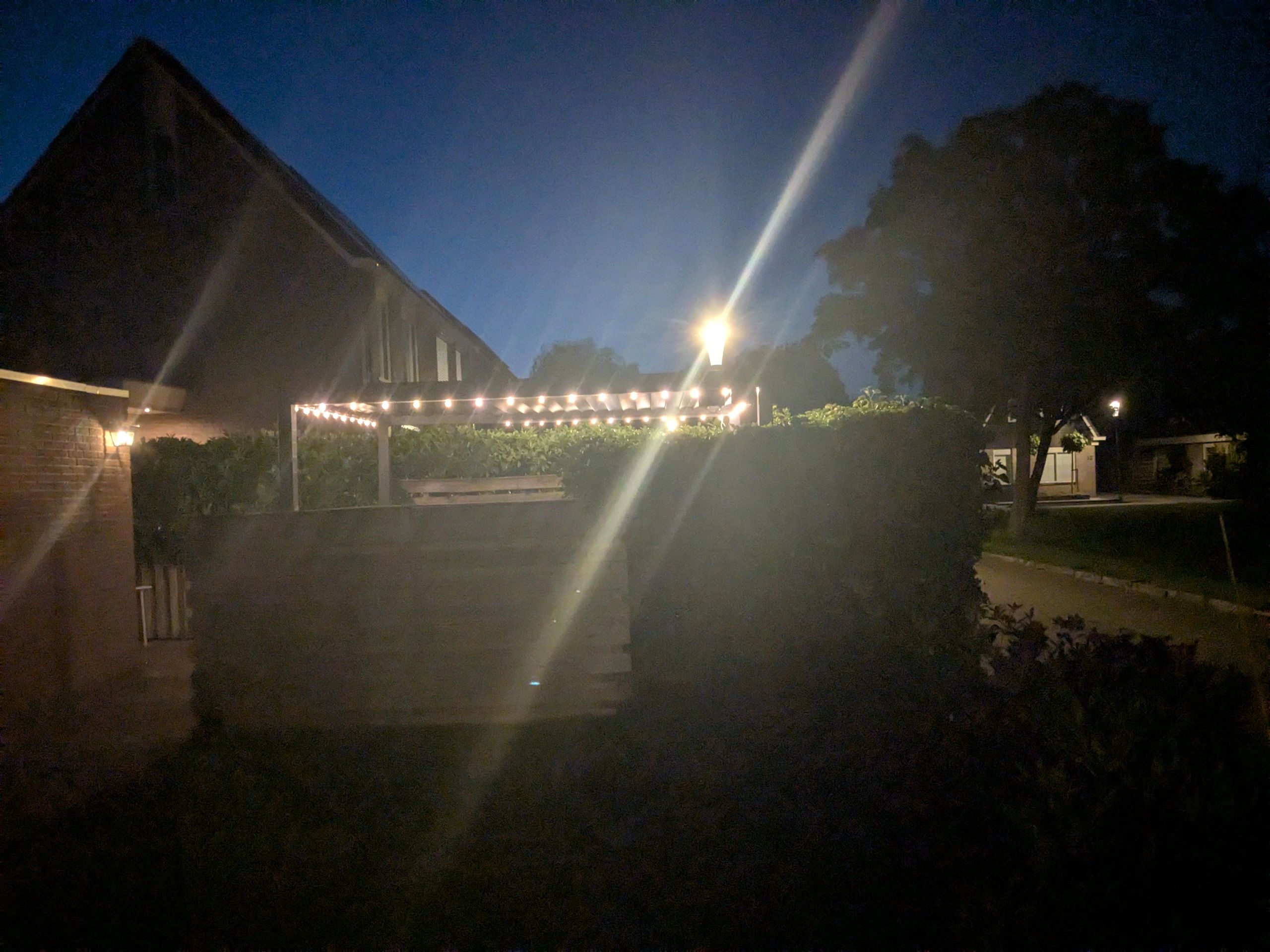 Solar lichtslinger Chain met 25 led filament lampen