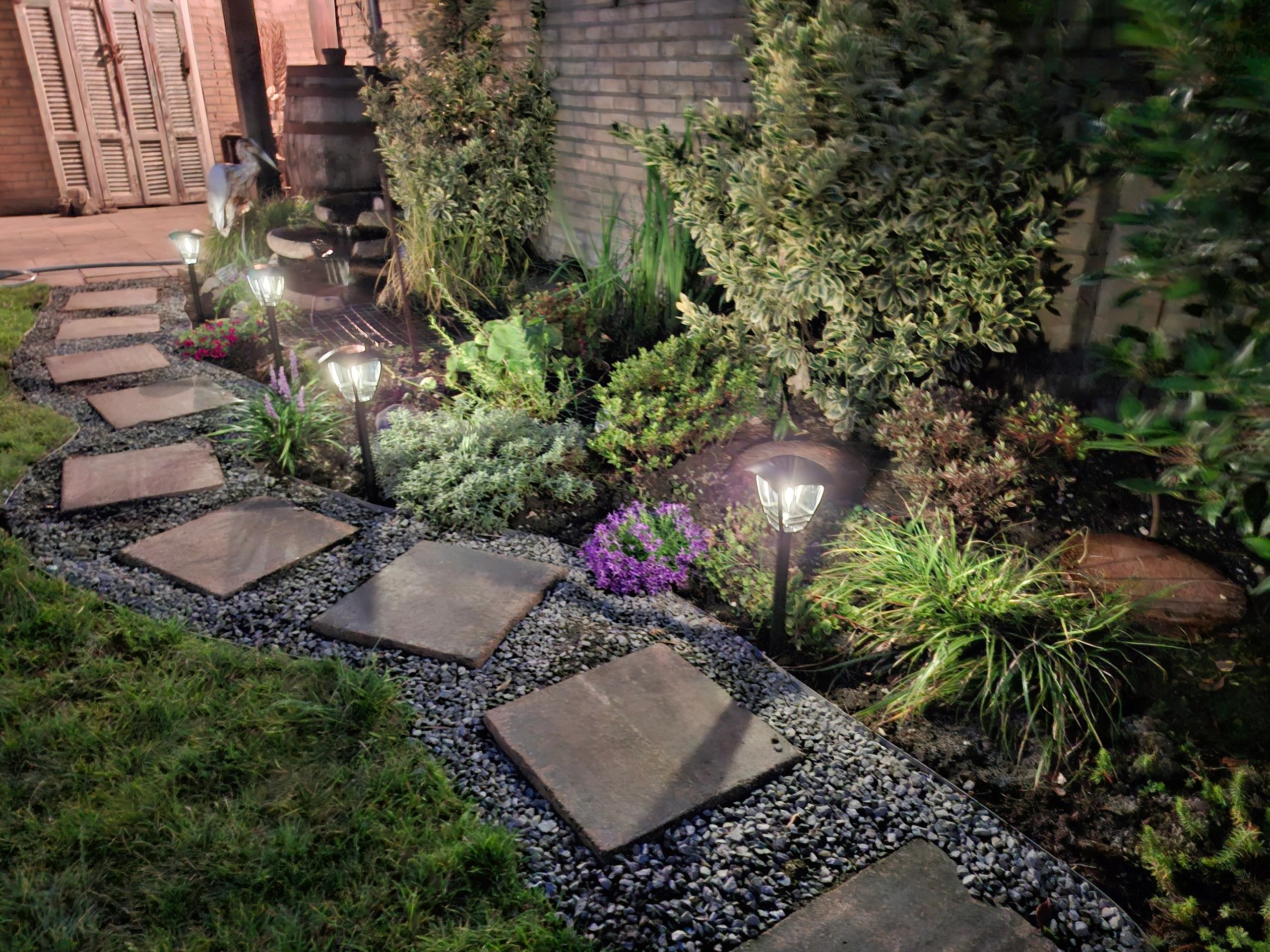 Solar priklamp Prickle met warm wit licht voordeelset van 4