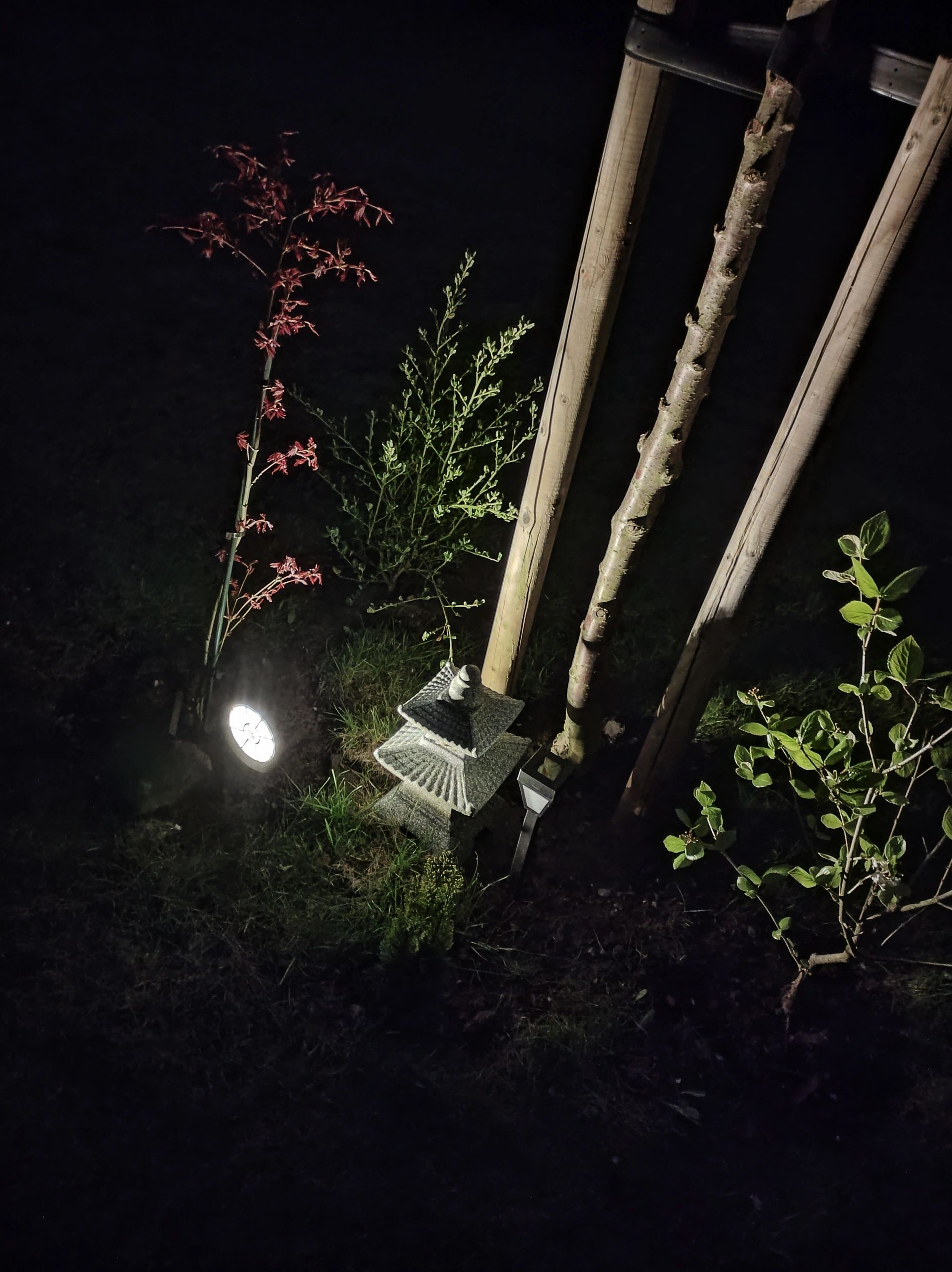 Solar spot Sunny Dual White tuinspot met grondspies - 3 stuks