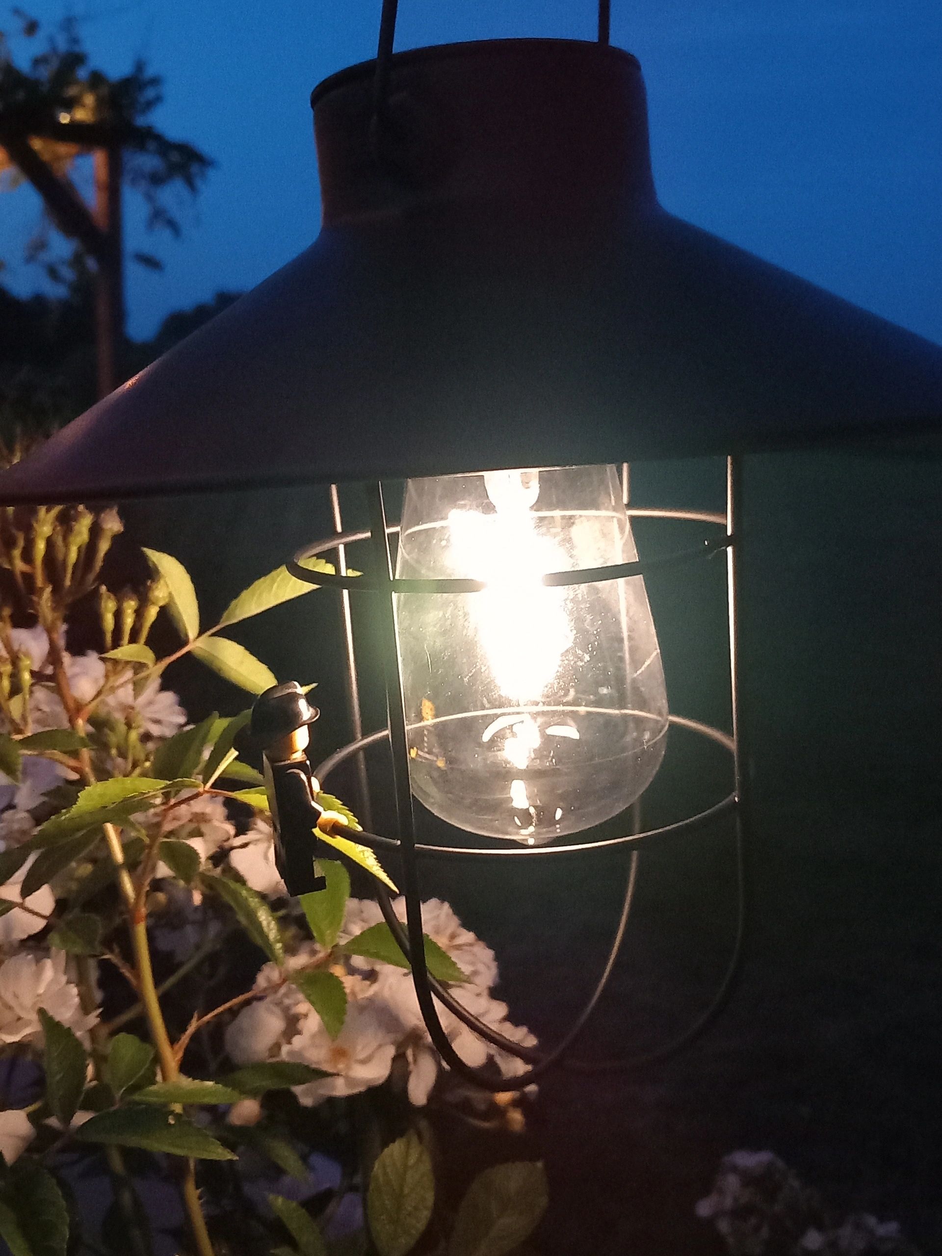 Solar hanglamp Harper op zonne-energie - Met filament led lamp - Voordeelset 2 stuks