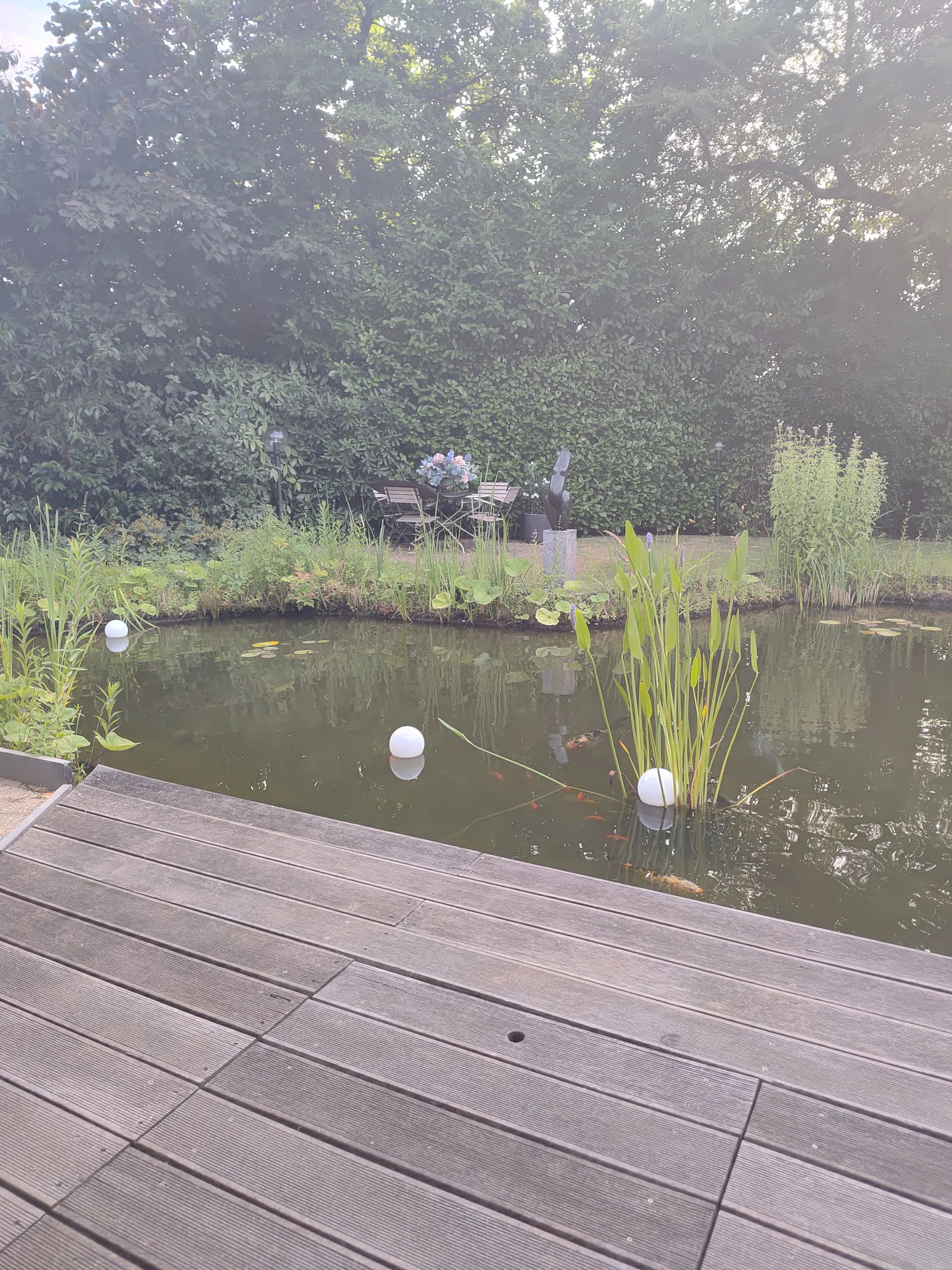 Solarlamp Float - Drijvende vijverlamp en priklamp in één - Warm wit licht
