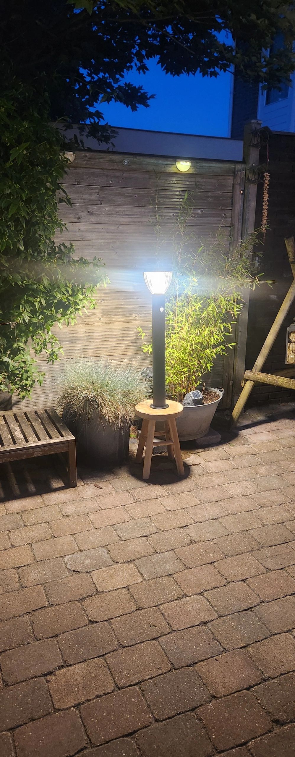 Solar staande lamp Spiez met bewegingssensor