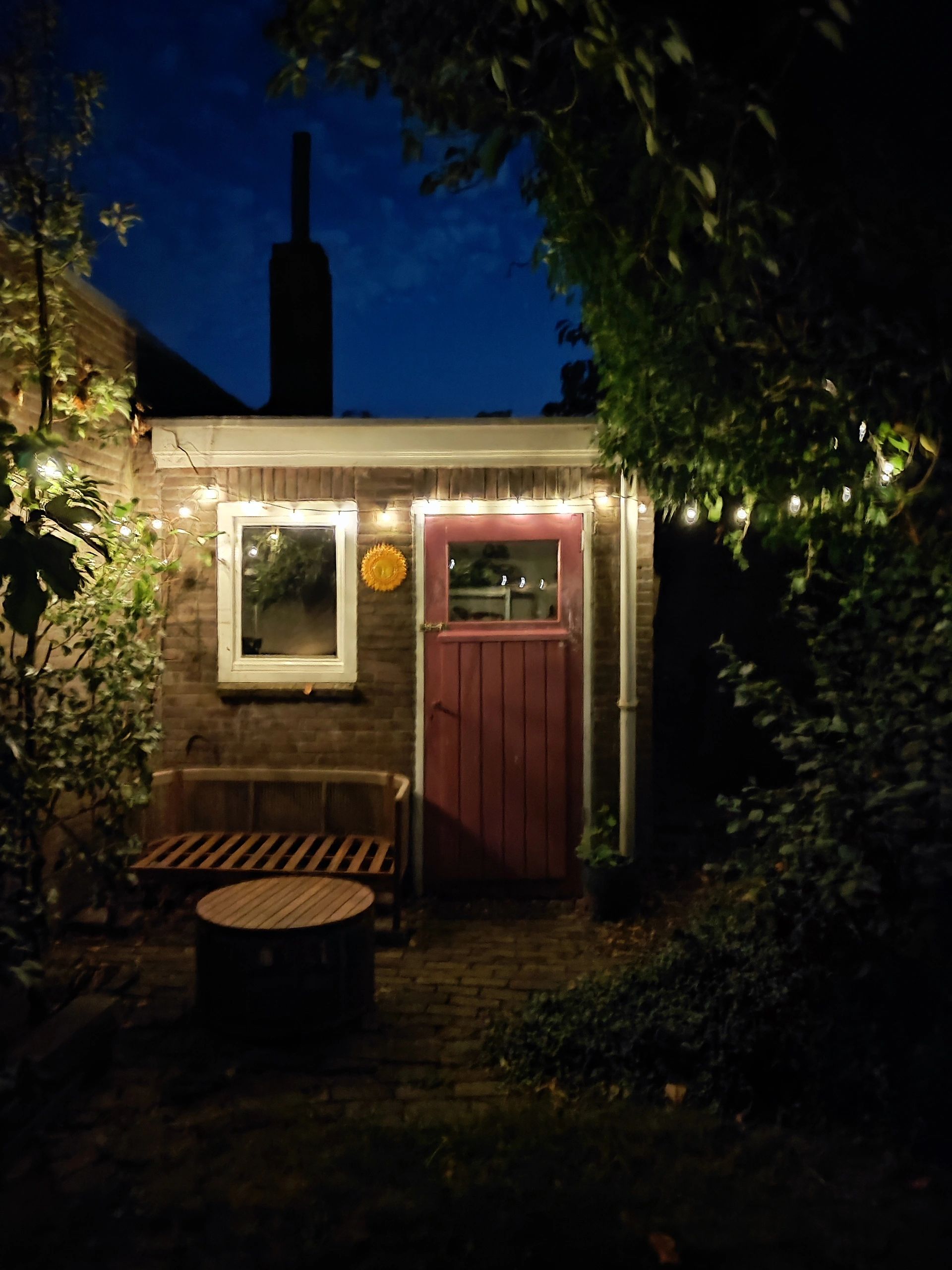 Solar lichtslinger Chain met 30 warm witte led filament lampen