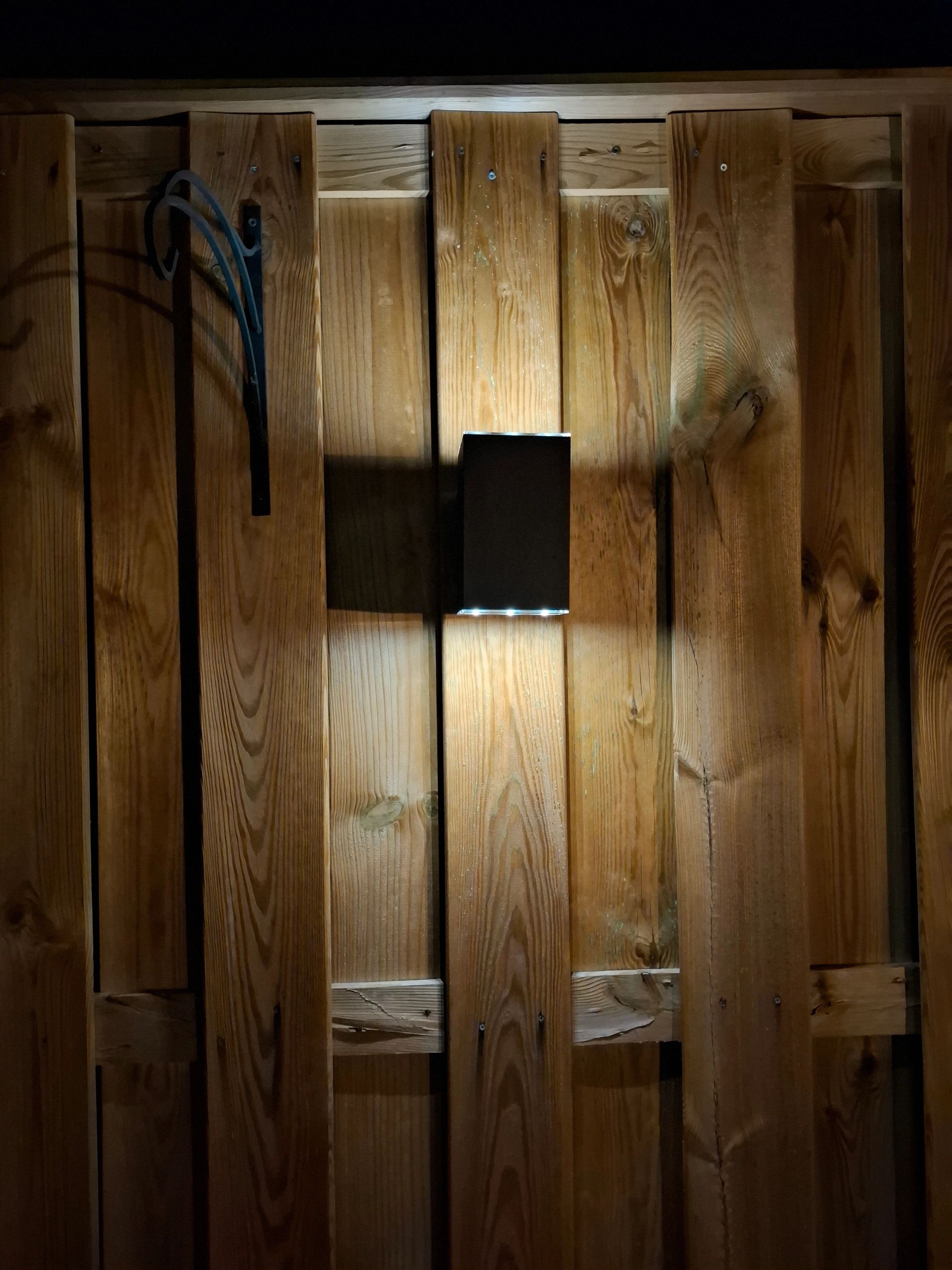 Solar LED wandlamp up downlight Sverre recht - Voordeelset van 2 stuks