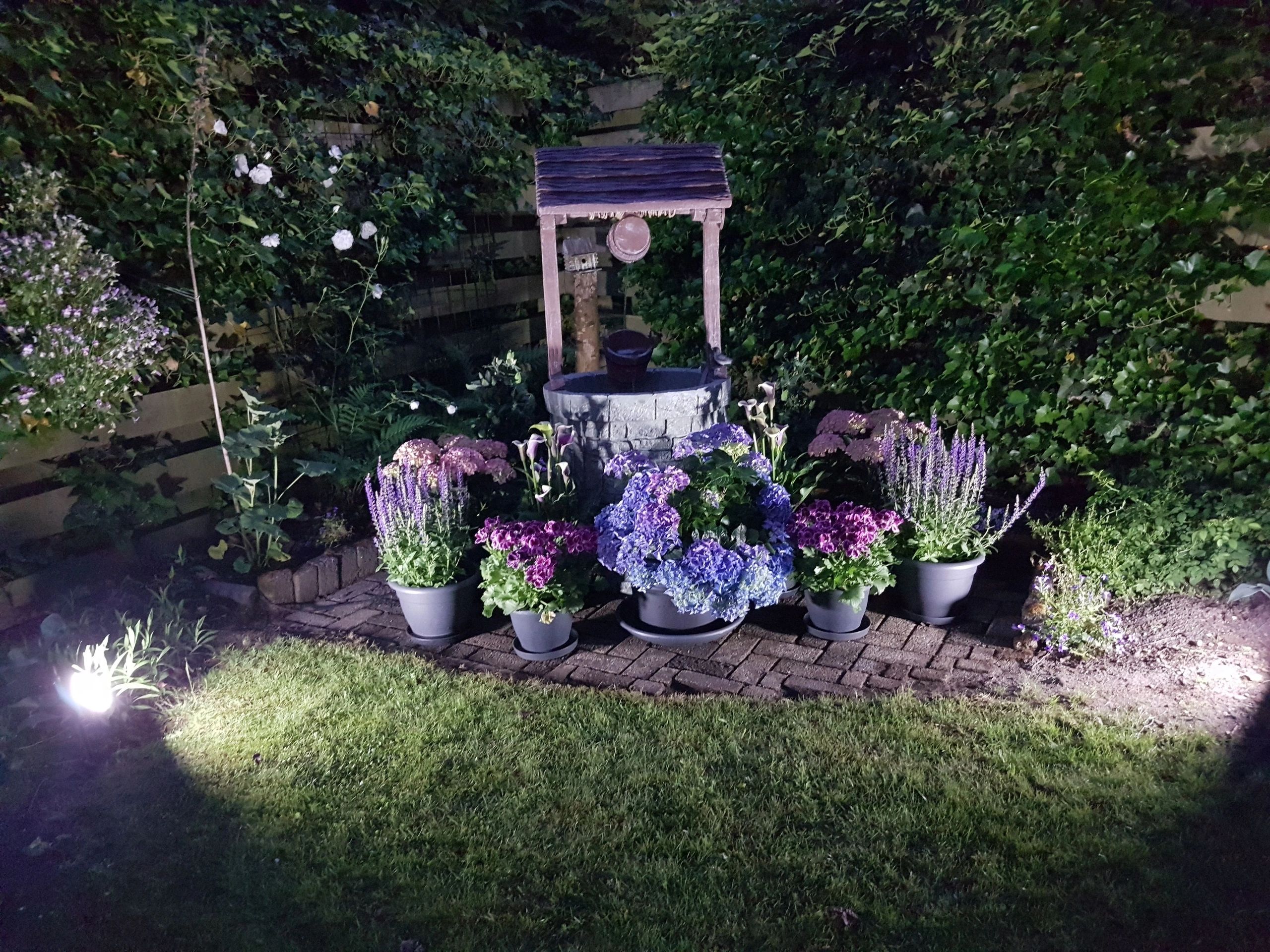 Solar spot Underground voor wandmontage of grondspies - Tuinspot op zonne energie