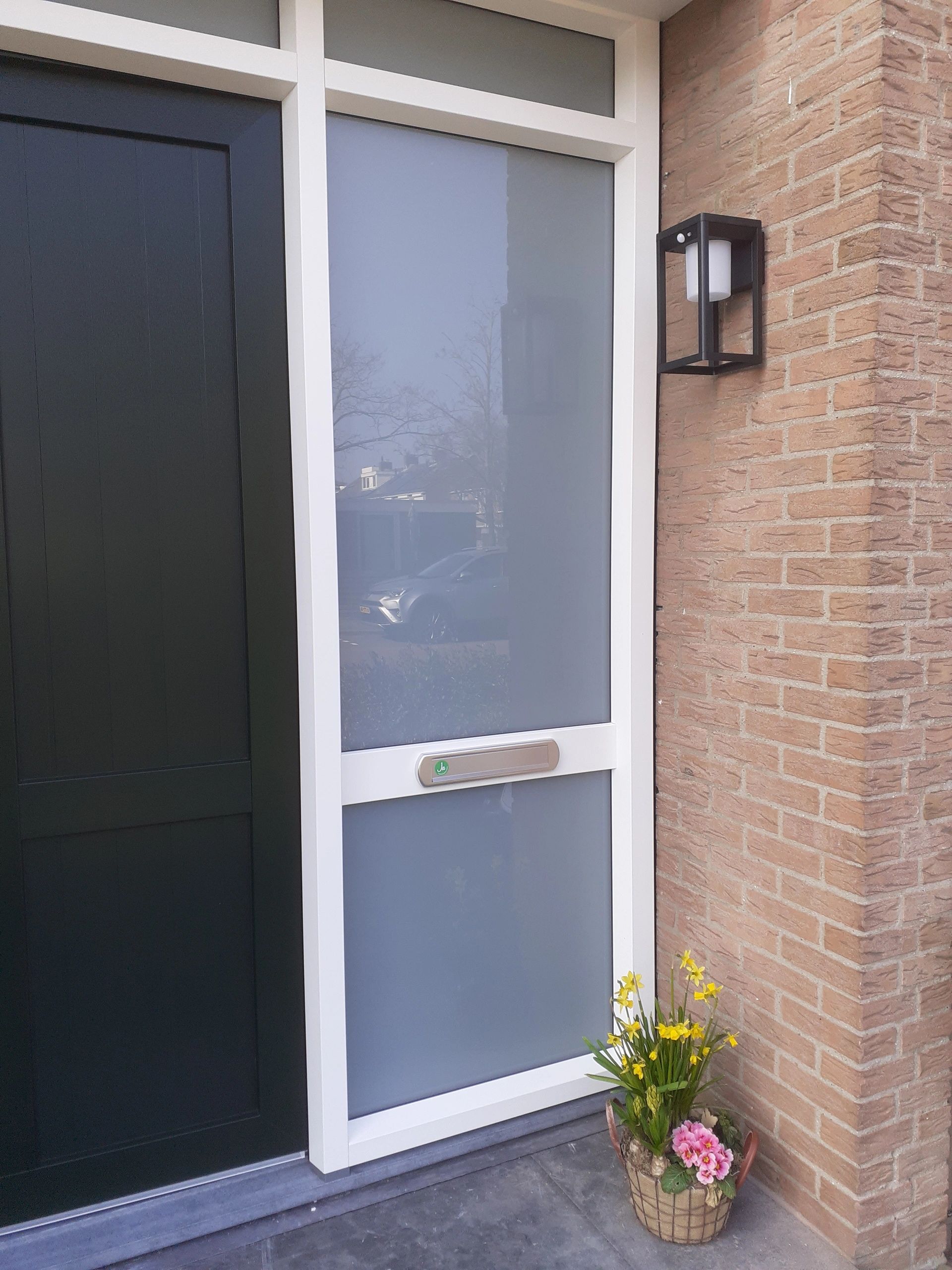 Solar LED wandlamp Svea op zonne energie