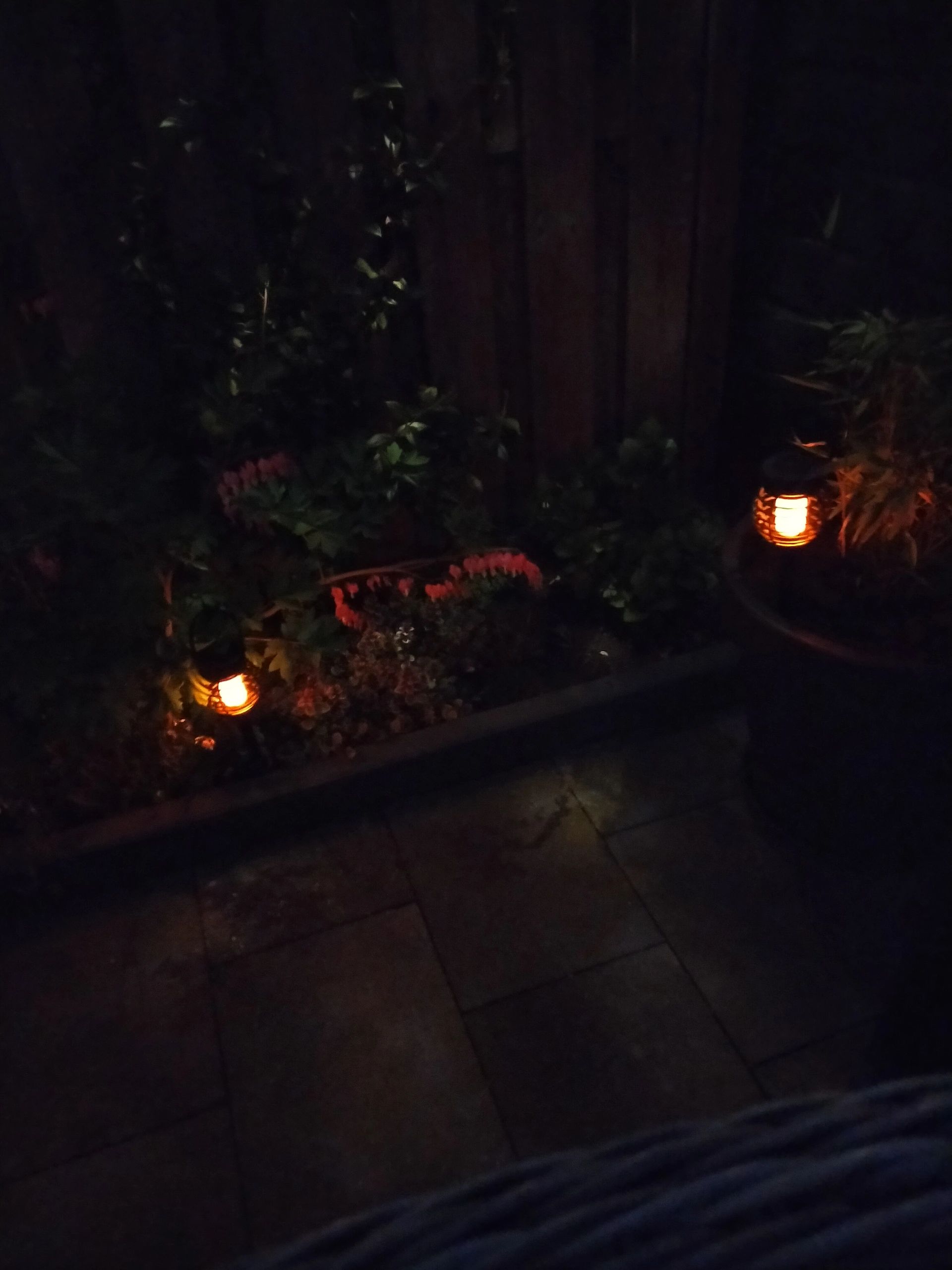 Solarlamp Palermo met warm wit licht - Tafellamp, priklamp en hanglamp in 1 - Set van 4