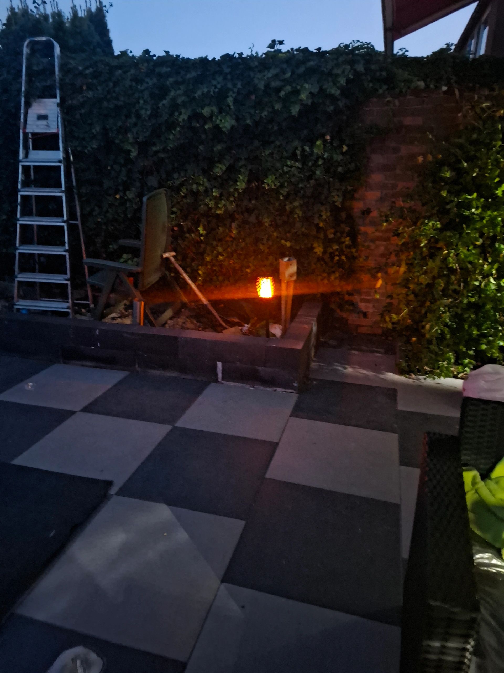 Solarlamp Fakkel voordeelset zwart met schemersensor