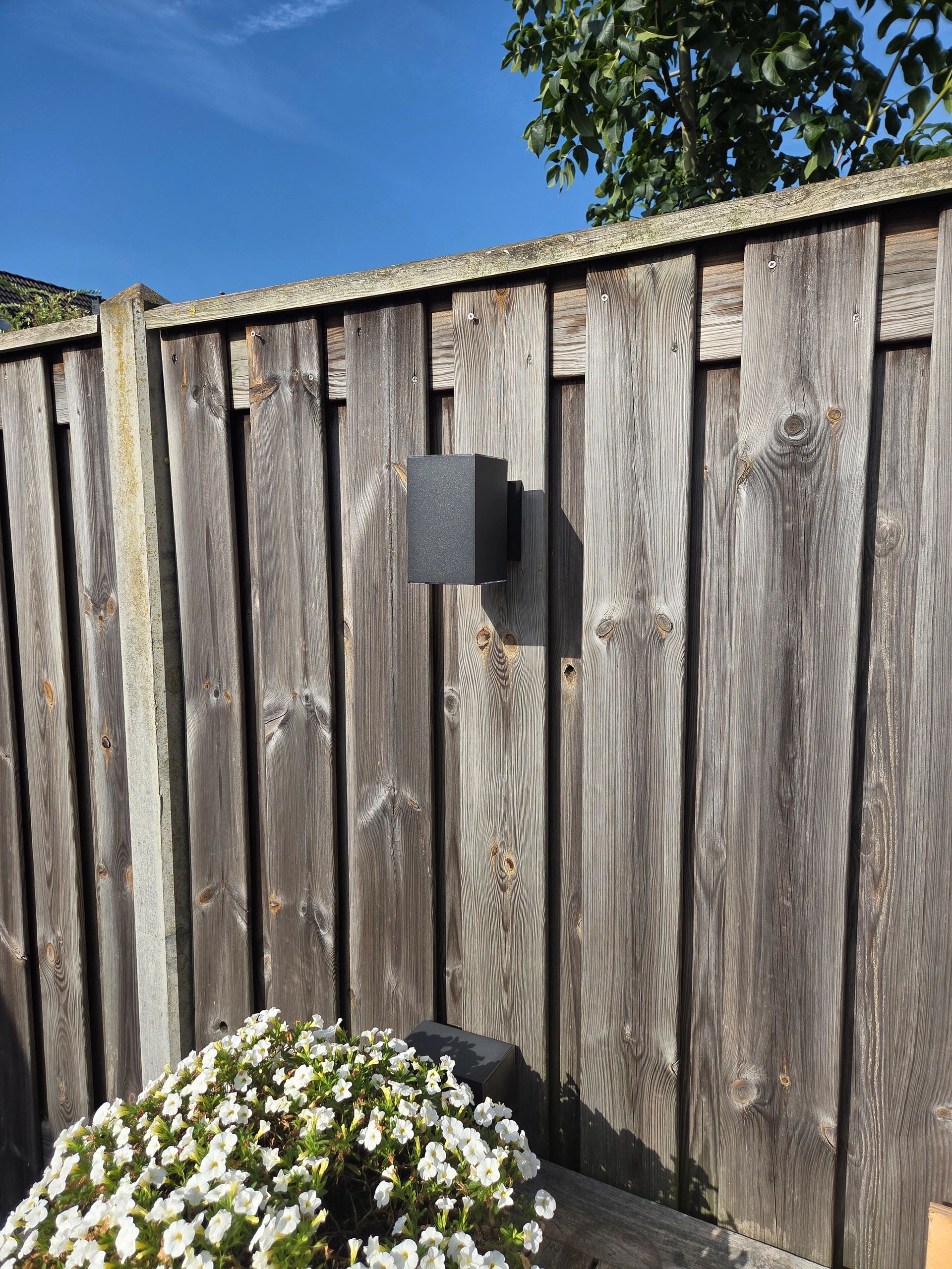 Solar LED wandlamp up downlight Sverre recht