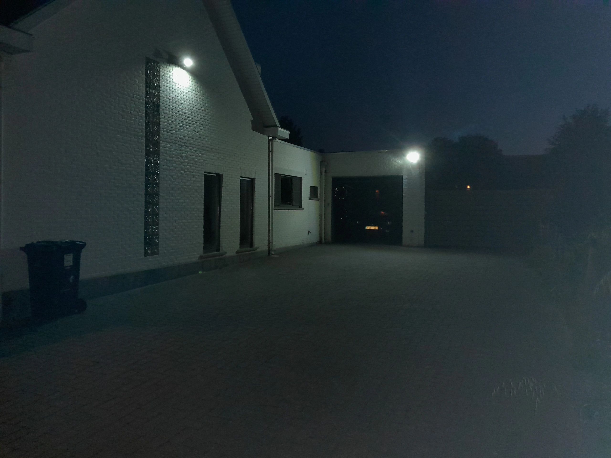 Solar beveiligingslamp James I met bewegingsmelder en los paneel