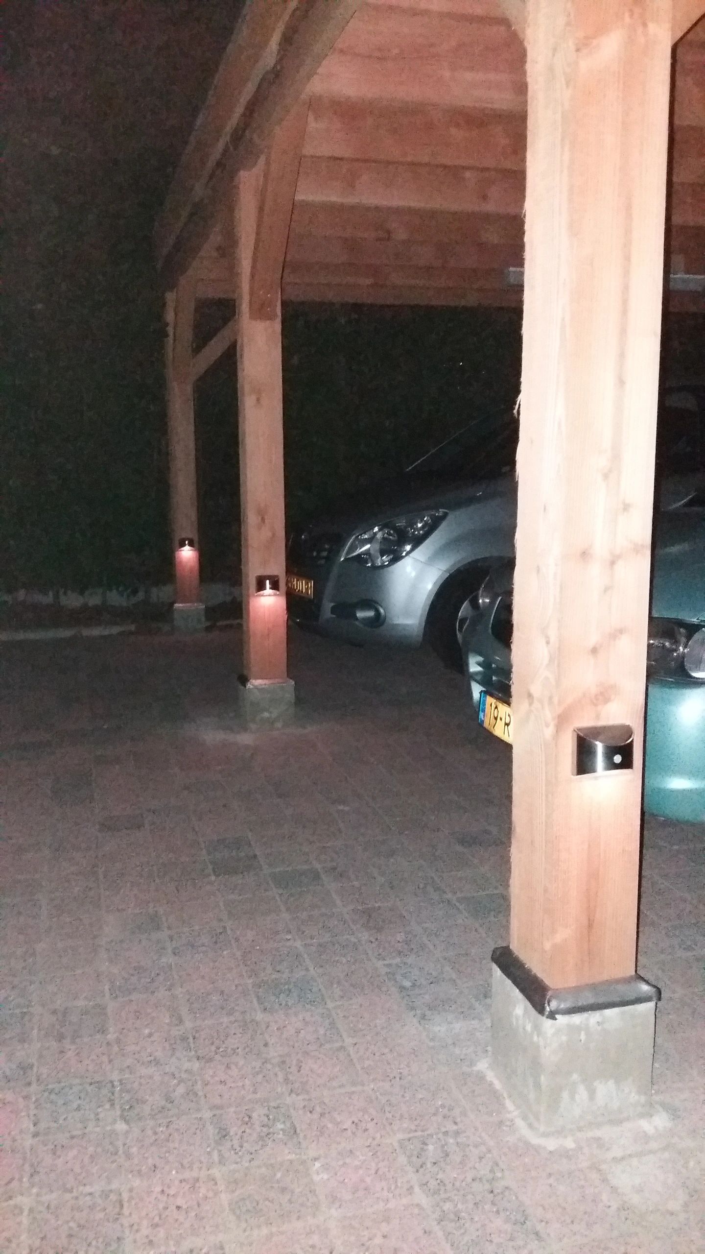 Solar wandlamp Flint RVS met bewegingsmelder op zonne energie