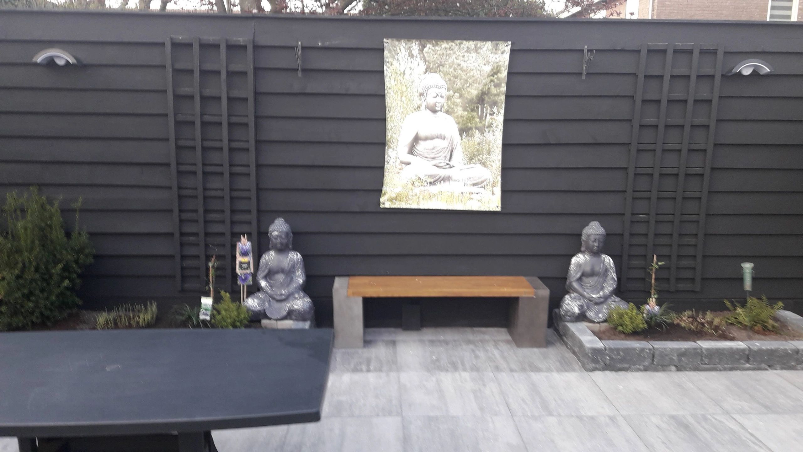 Solar wandlamp Ufo II met bewegingsmelder buitenlamp op zonne energie