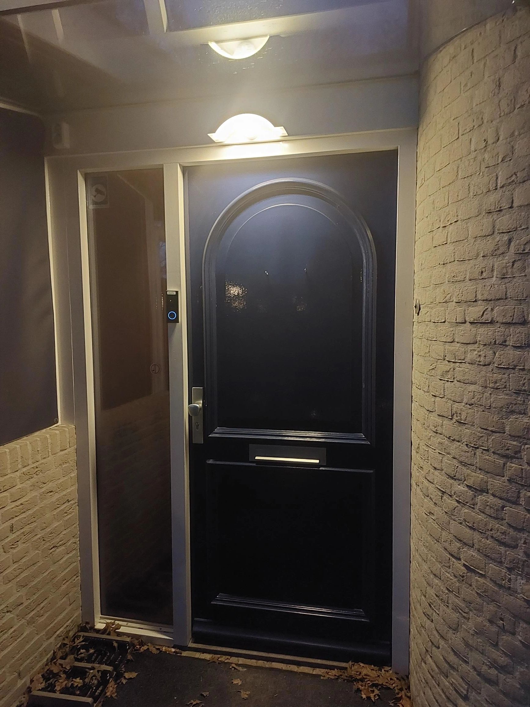 Solar wandlamp Ufo II met bewegingsmelder buitenlamp op zonne energie