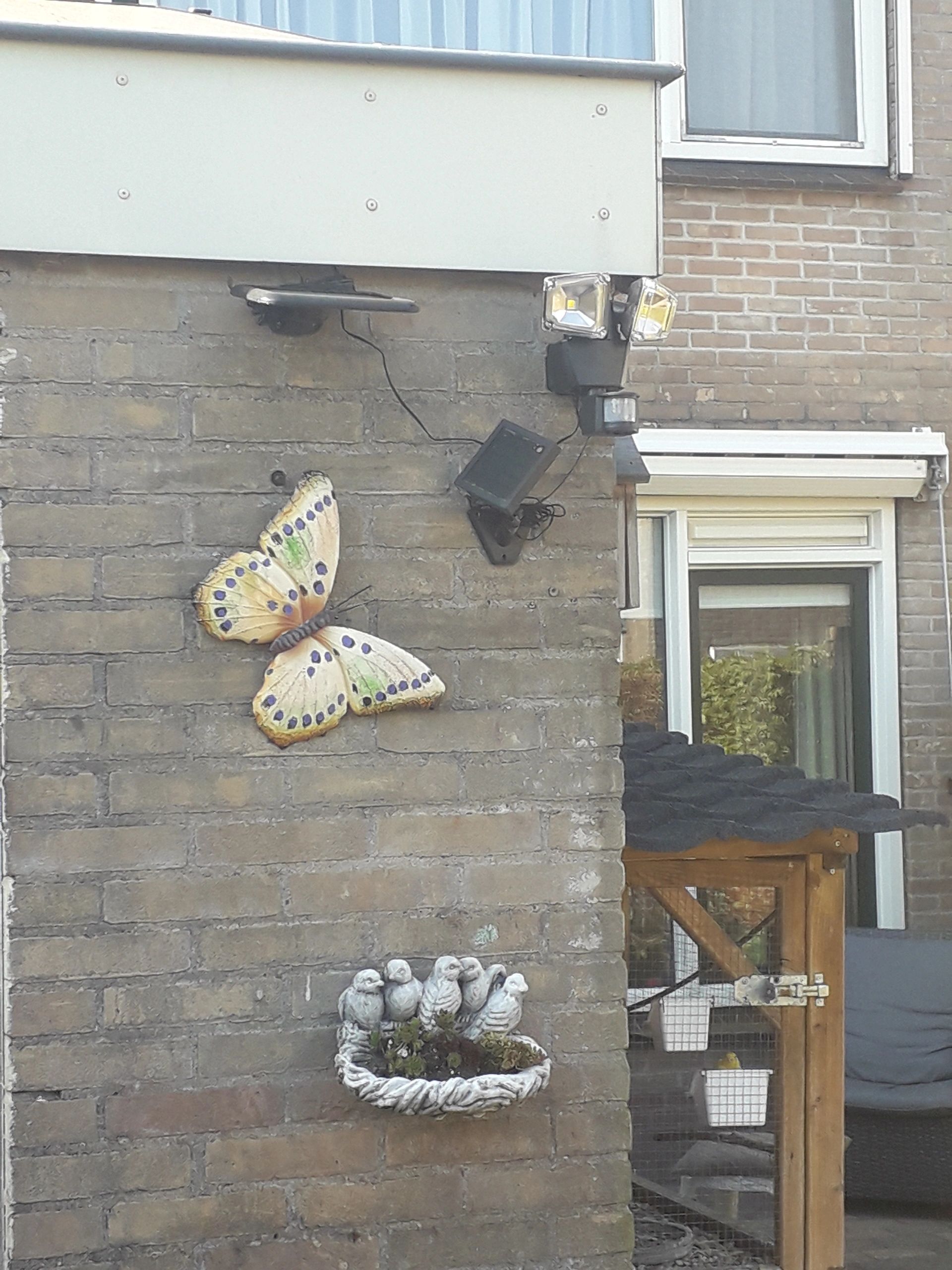 Solar beveiligingslamp James II met bewegingsmelder en los paneel