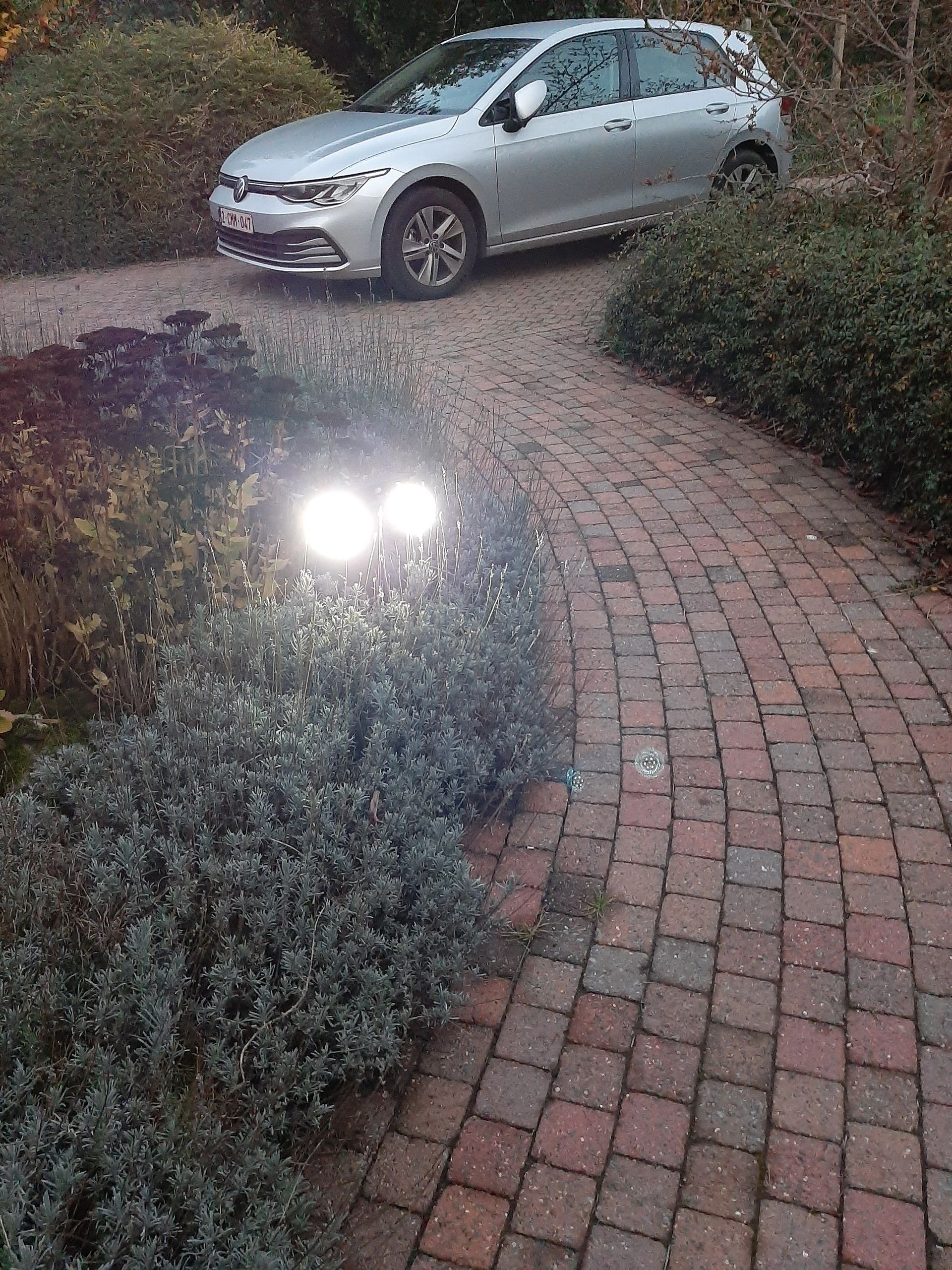 Solar priklamp Vision met twee spots en 5 lichtstanden