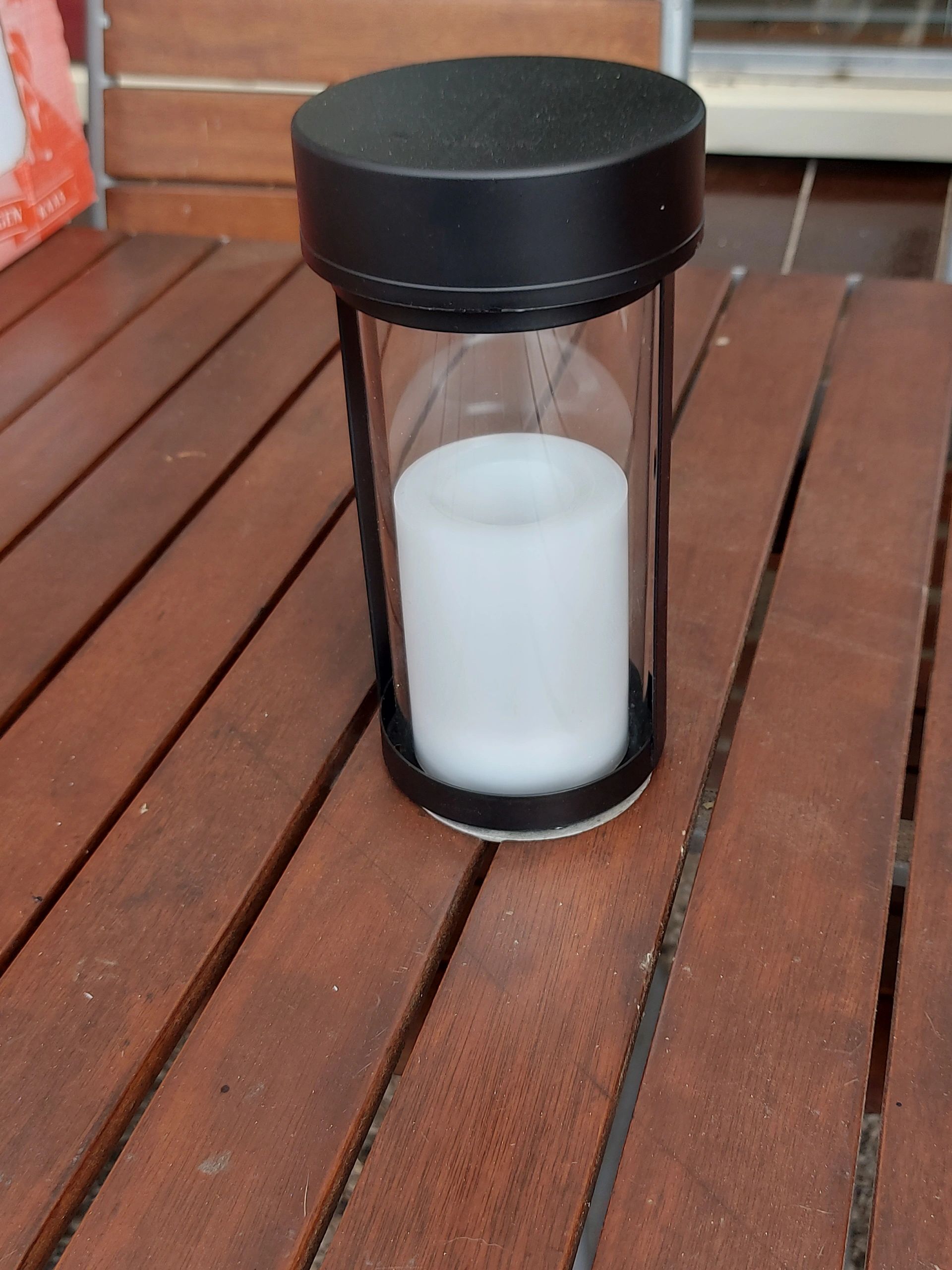 Solar hang- en tafellamp Odin op zonne-energie - Decoratieve buitenlamp met kaars