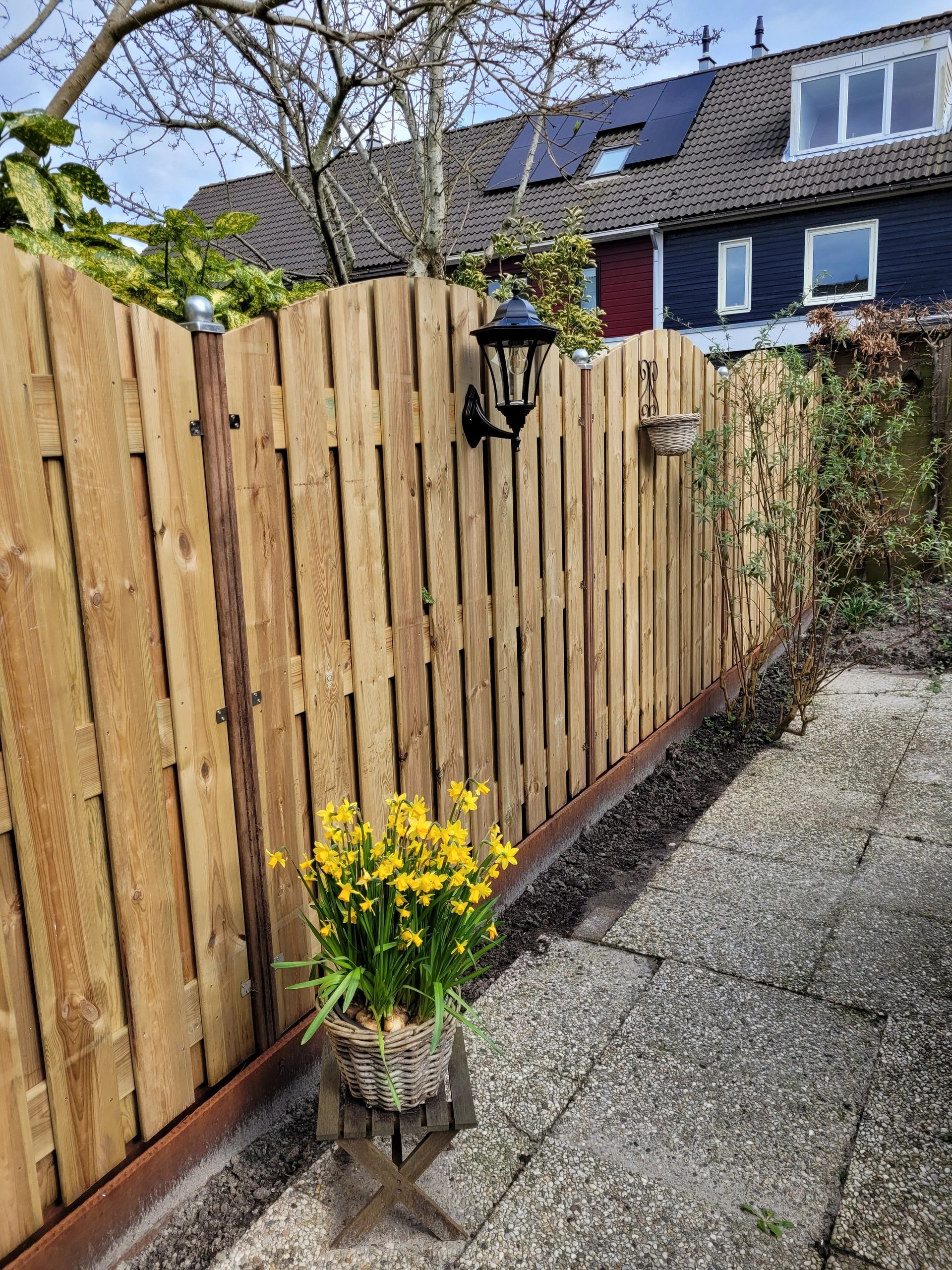 Solar buitenlamp Sheffield wandlamp op zonne energie