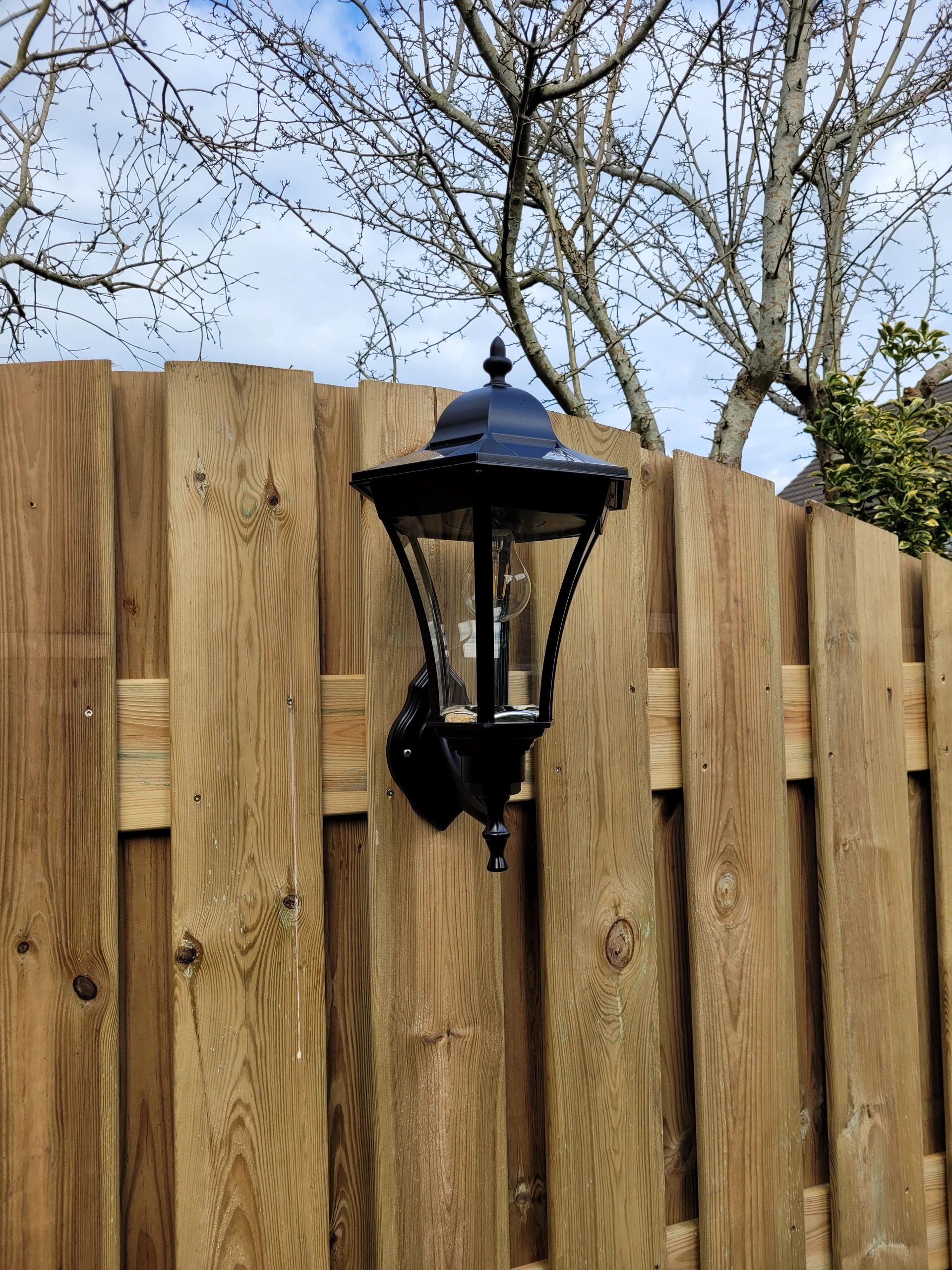 Solar buitenlamp Sheffield wandlamp op zonne energie