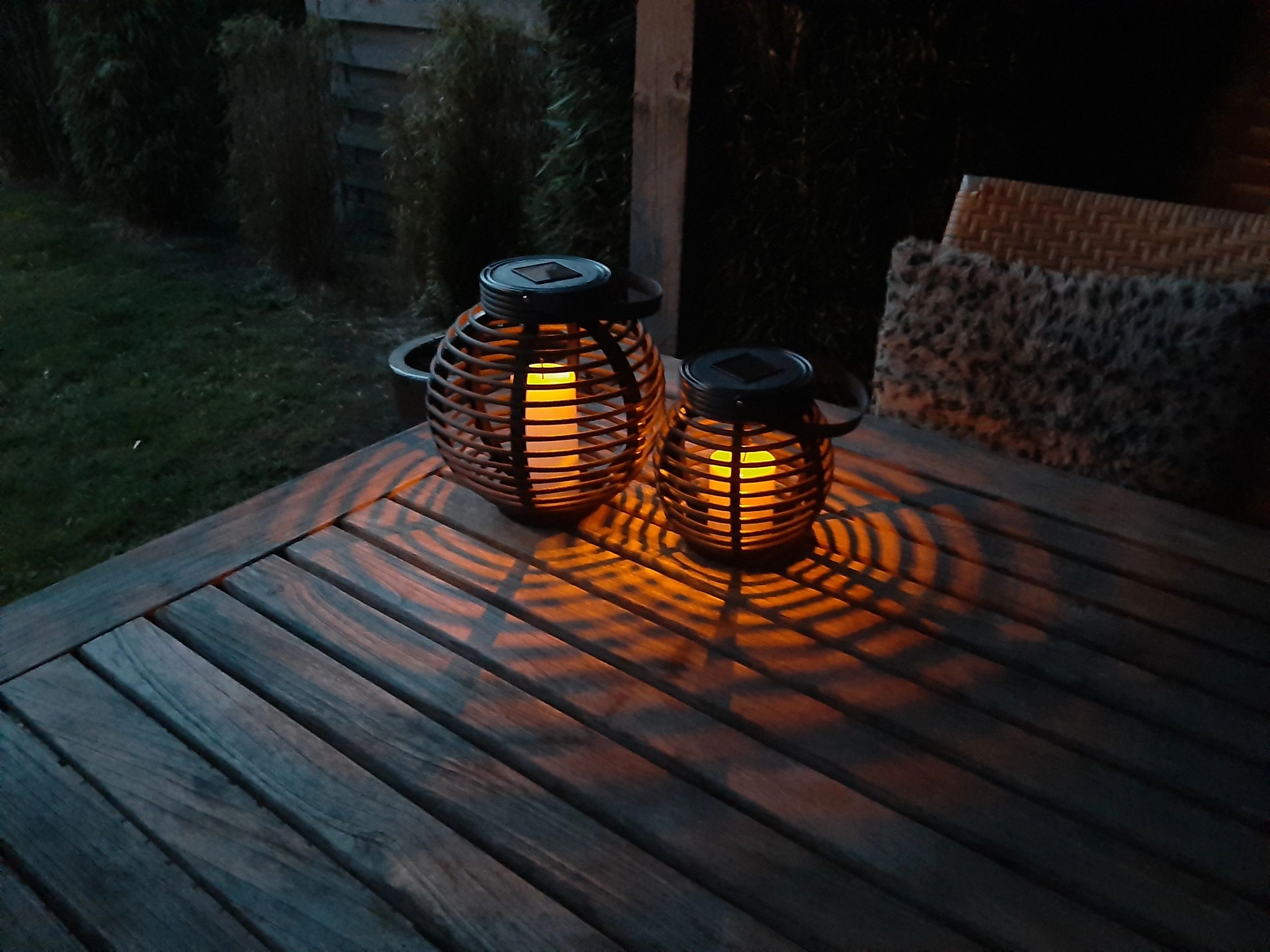 Solar filament LED wandlamp Noah op zonne energie