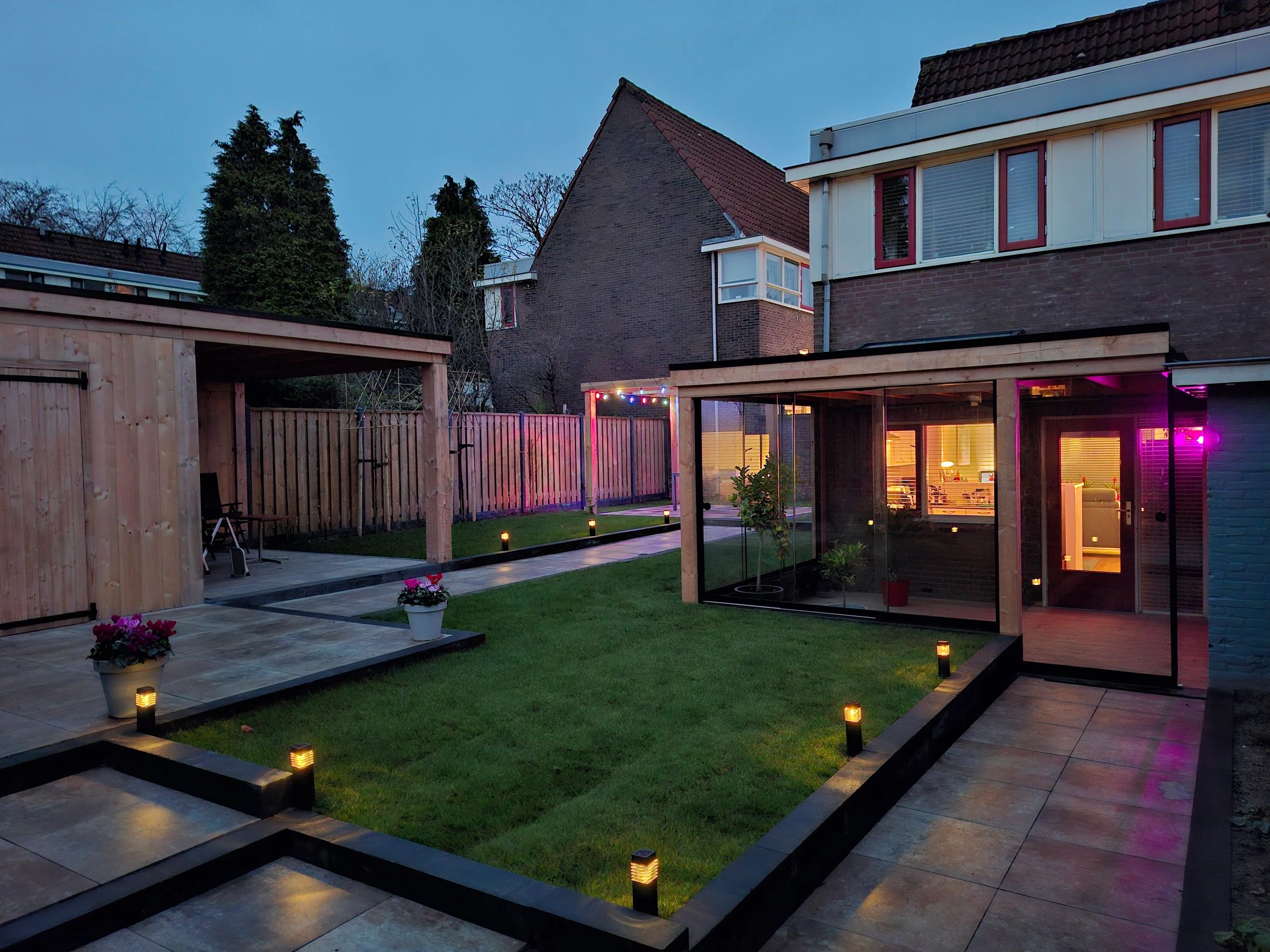 Solar priklamp Condor met warm wit licht set van 2