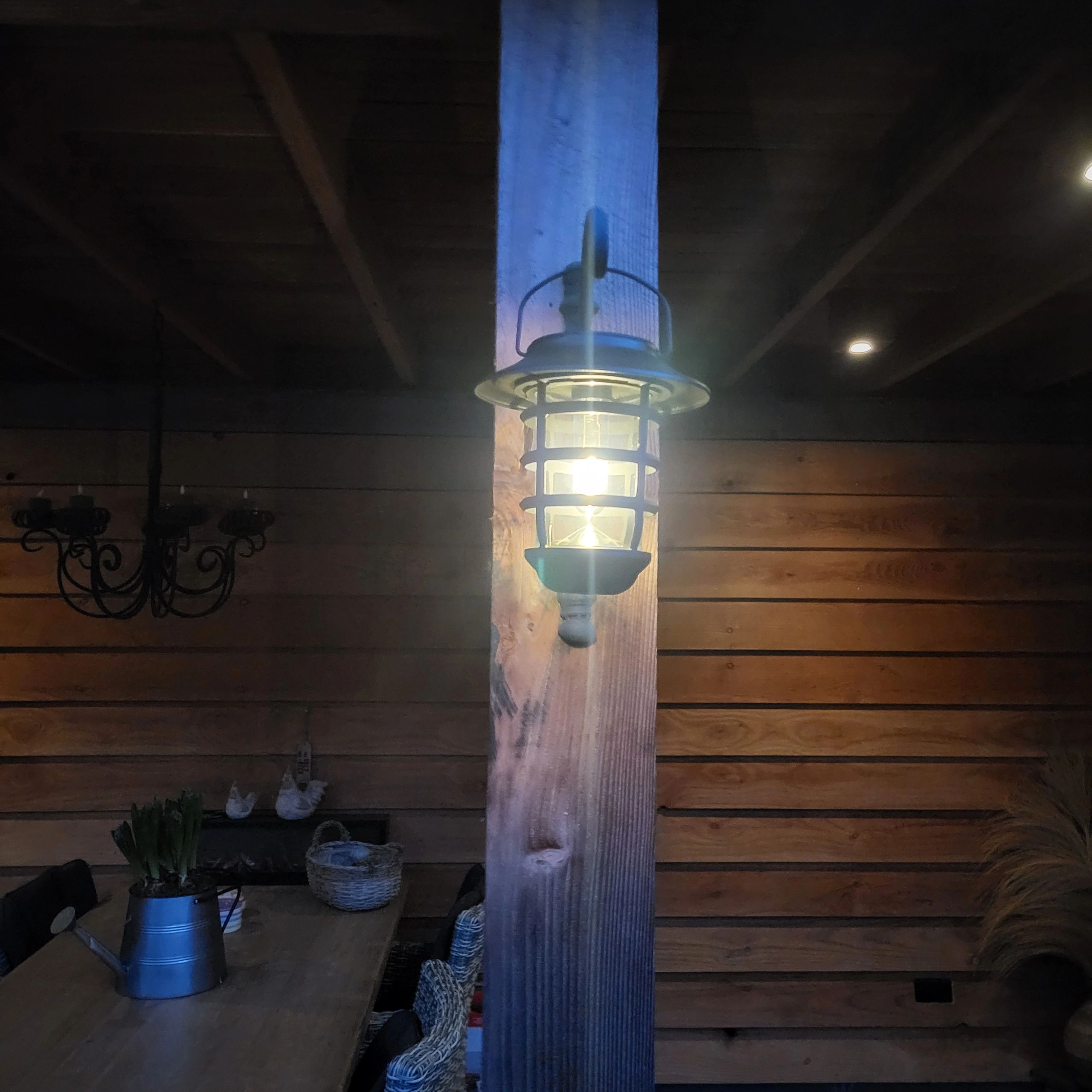 3 stuks Zwarte solarlamp Sting - hanglamp, priklamp en tafellamp-in 1