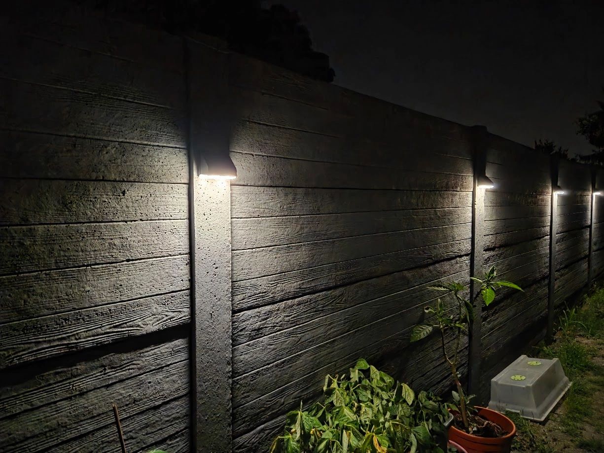 Solar Wandlamp Beam met schemer- en bewegingssensor op zonne-energie set van 2 stuks