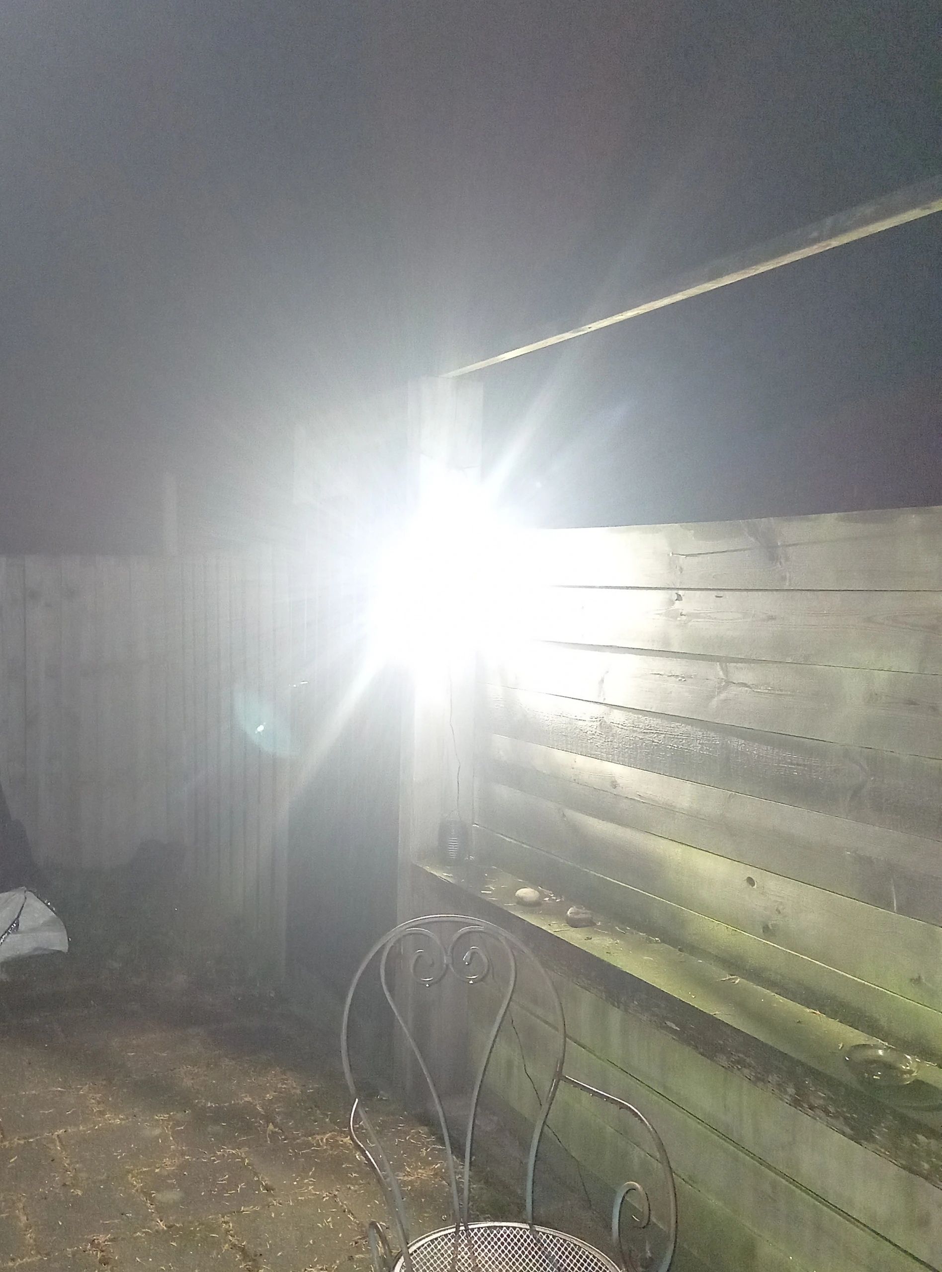 Solar beveiligingslamp James II met bewegingsmelder en los paneel