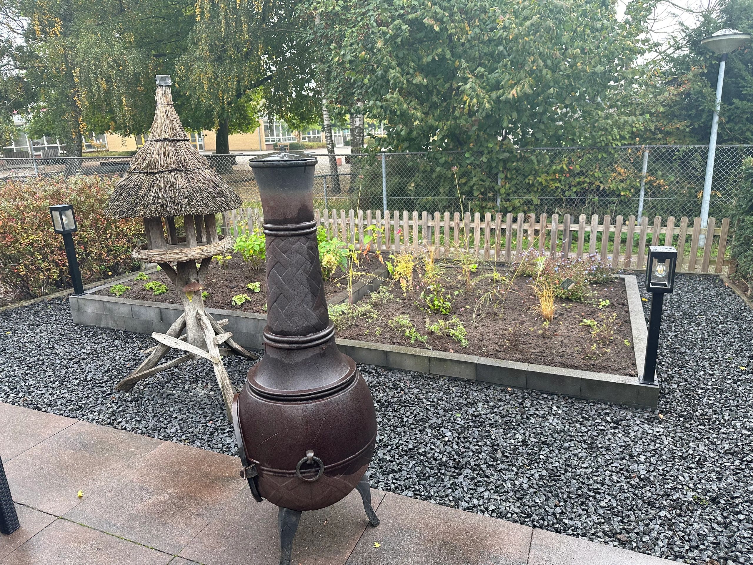 Solar staande lamp Cube op zonne-energie - Warm wit filament