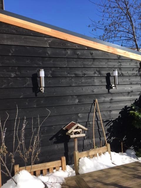 Solar wandlamp Lucifer RVS op zonne energie - Voordeelset 4 stuks