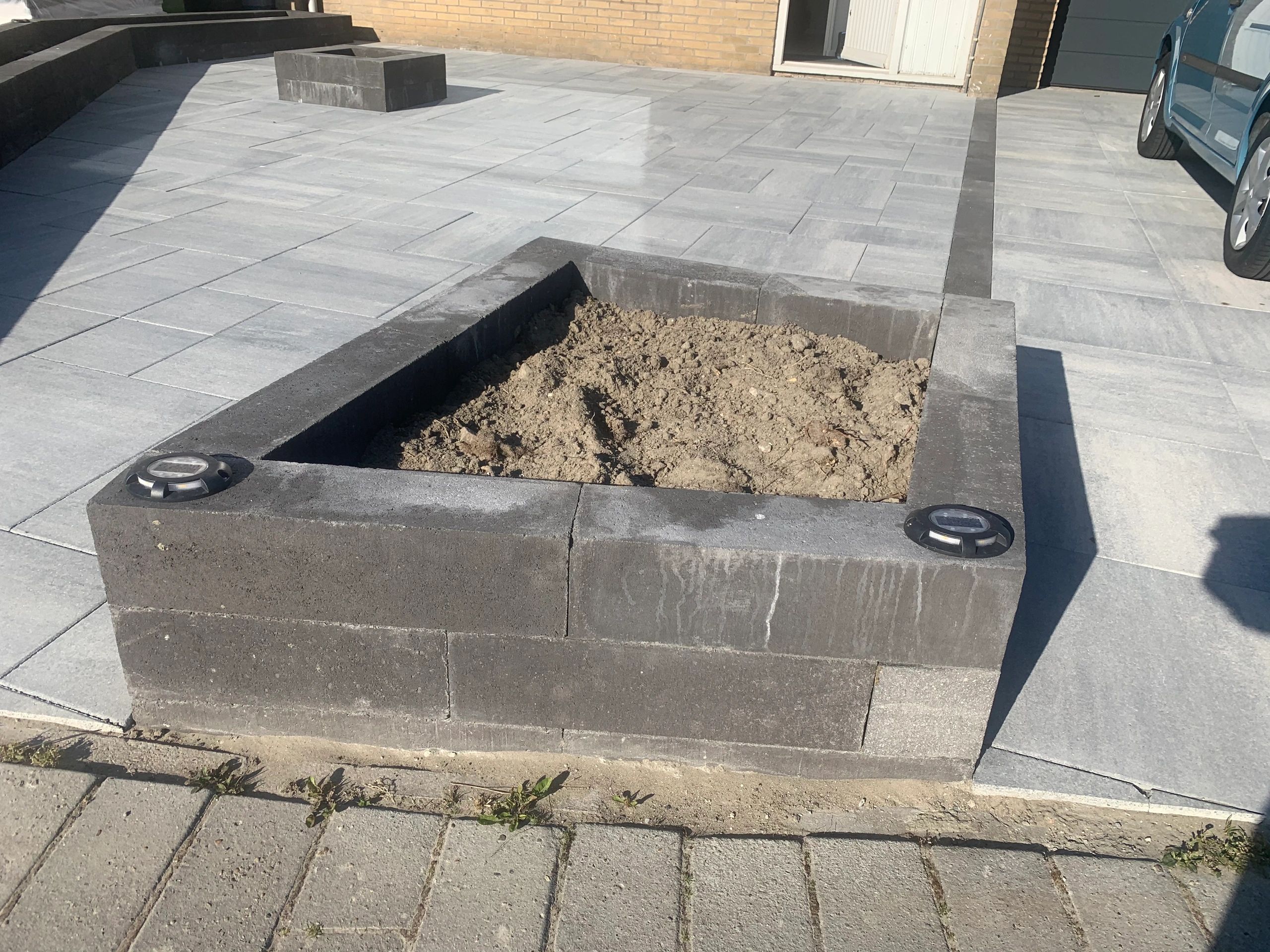 Solar grondspot Shield zwart op zonne energie voordeelset van 6 stuks