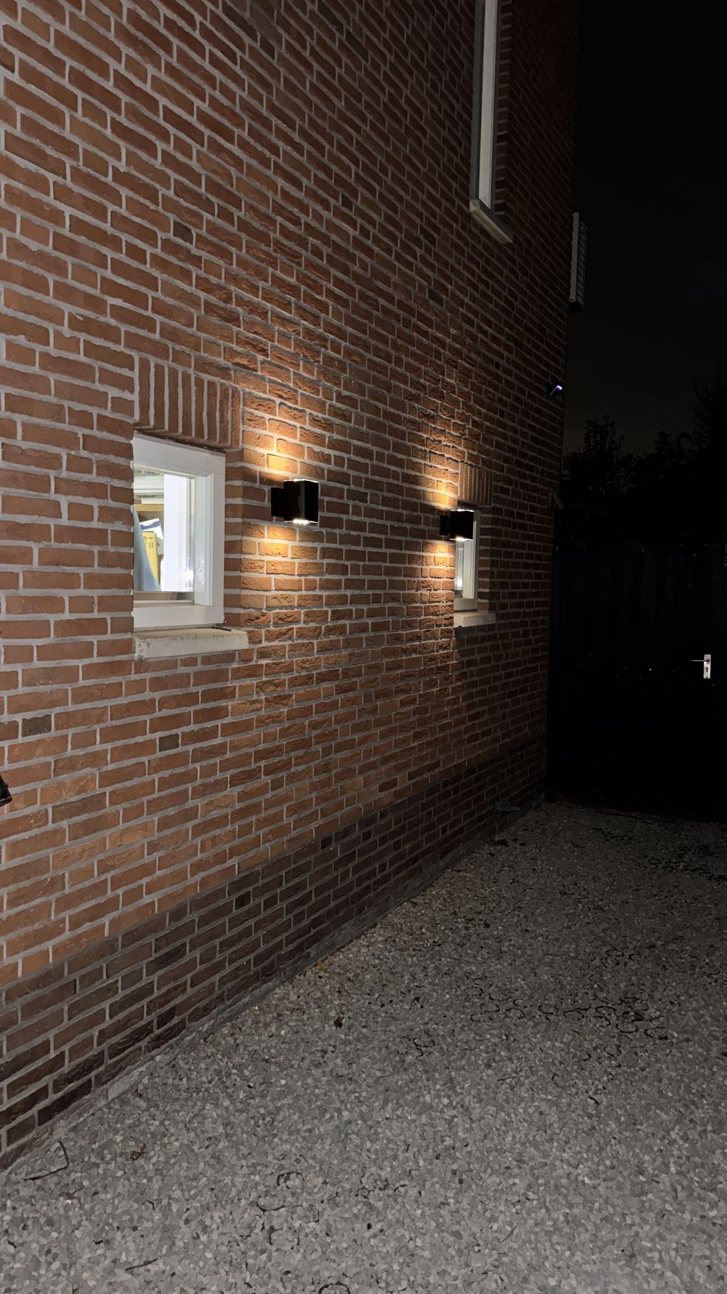 Solar LED wandlamp up downlight Sverre recht