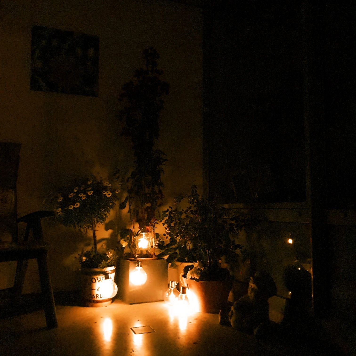 Solar filament lampen set van 4 Scoop met ophangklem