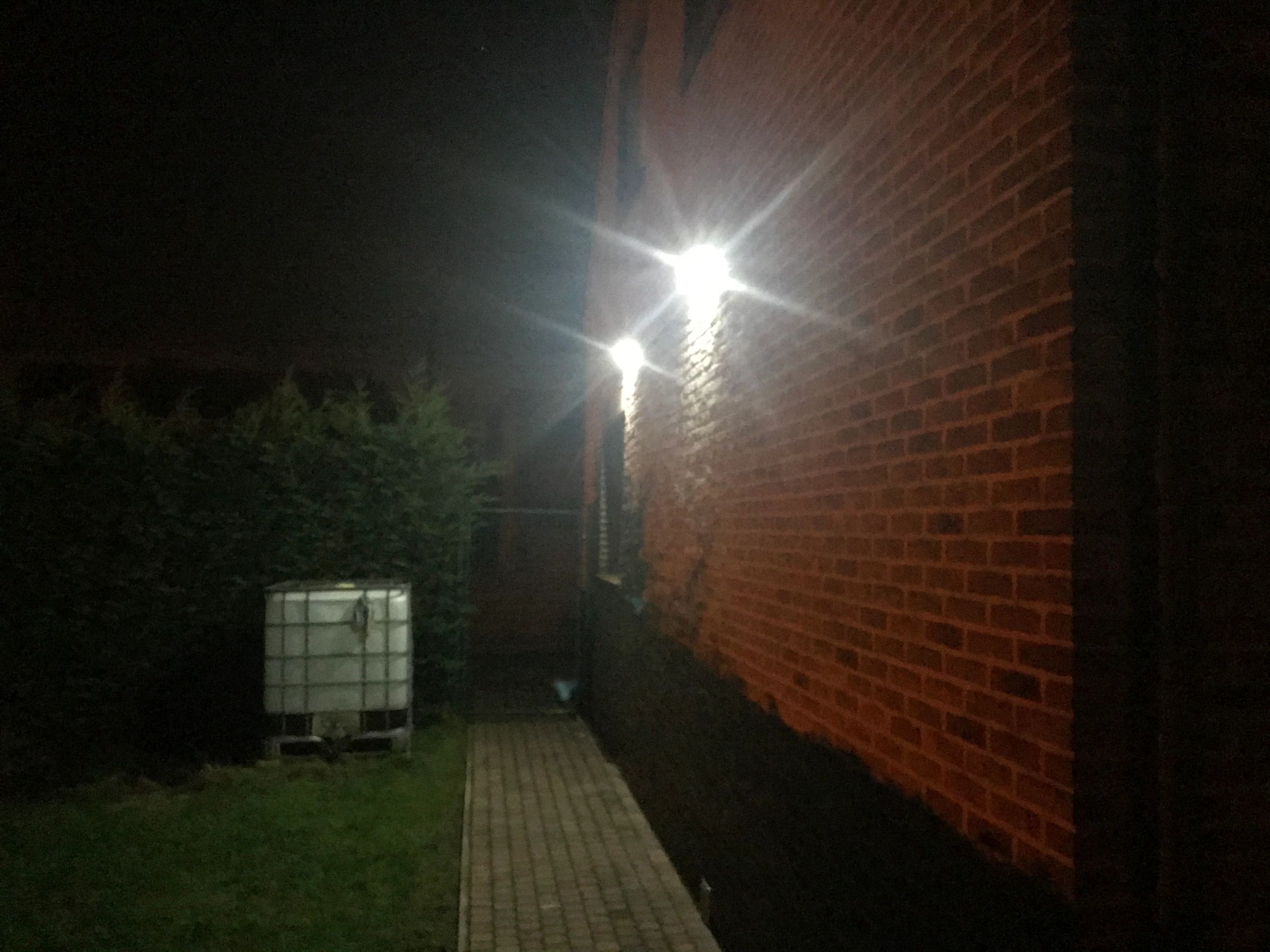 Solar wandlamp Sense met bewegingsmelder op zonne energie