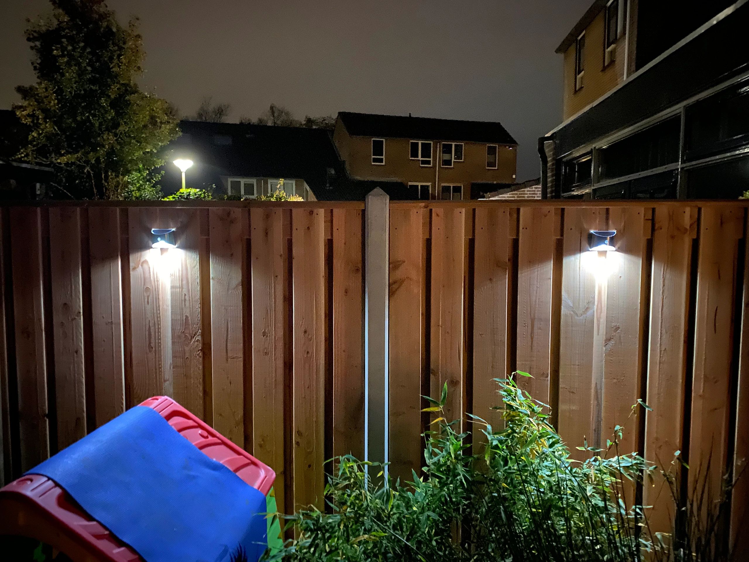 Solar wandlamp Flint RVS met bewegingsmelder op zonne energie koud wit