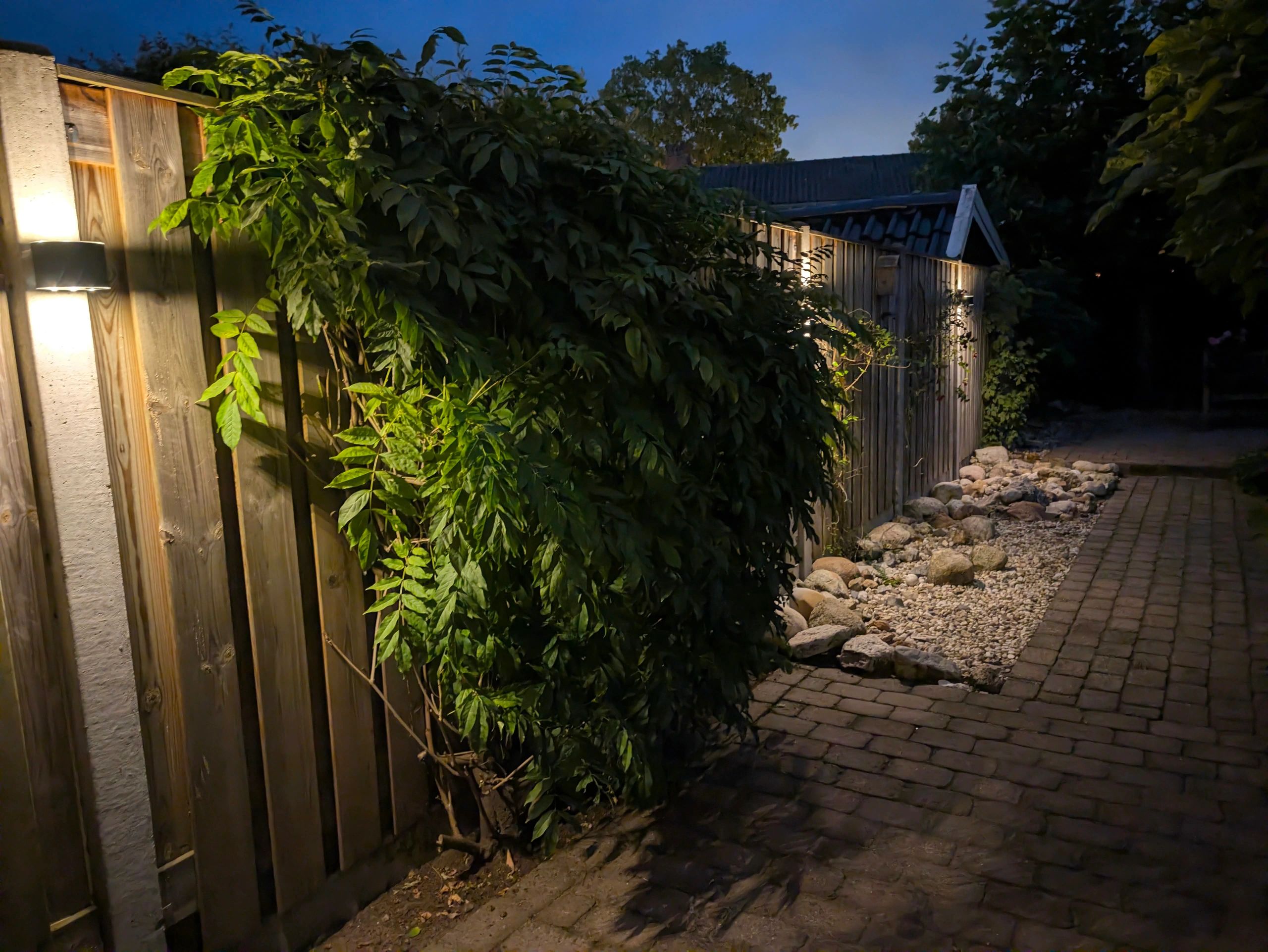 Solar LED wandlamp up downlight Emme rond - Voordeelset van 2 stuks