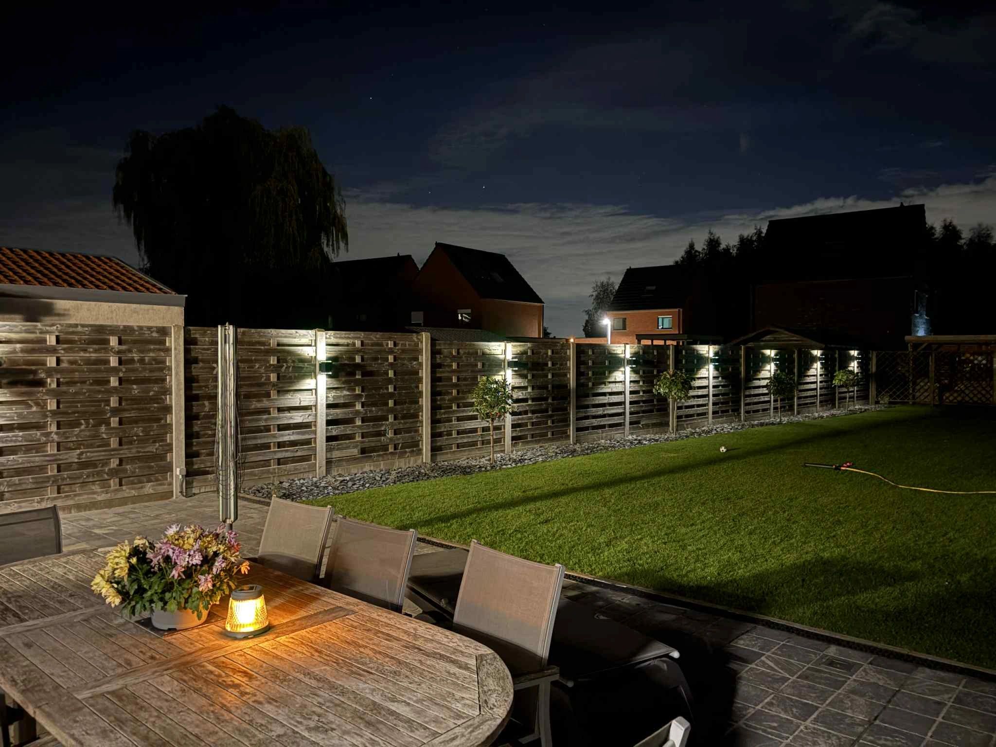 Solar LED wandlamp up downlight Sverre recht - Voordeelset van 2 stuks