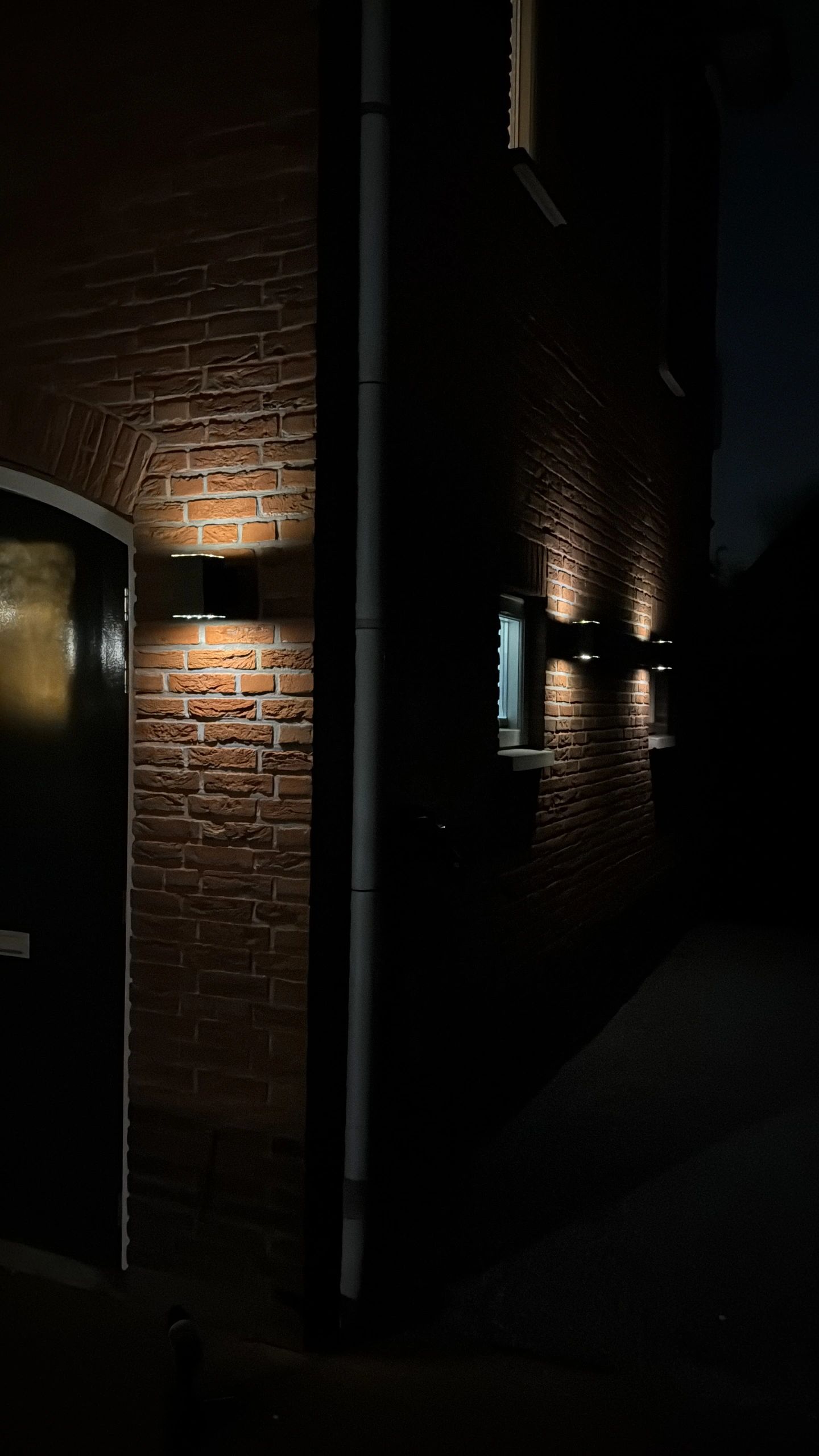 Solar LED wandlamp up downlight Sverre recht