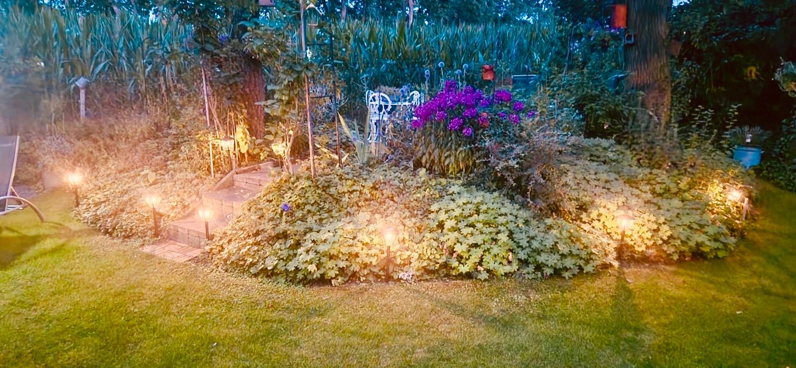 Solar priklamp Prickle met warm wit licht set van 2