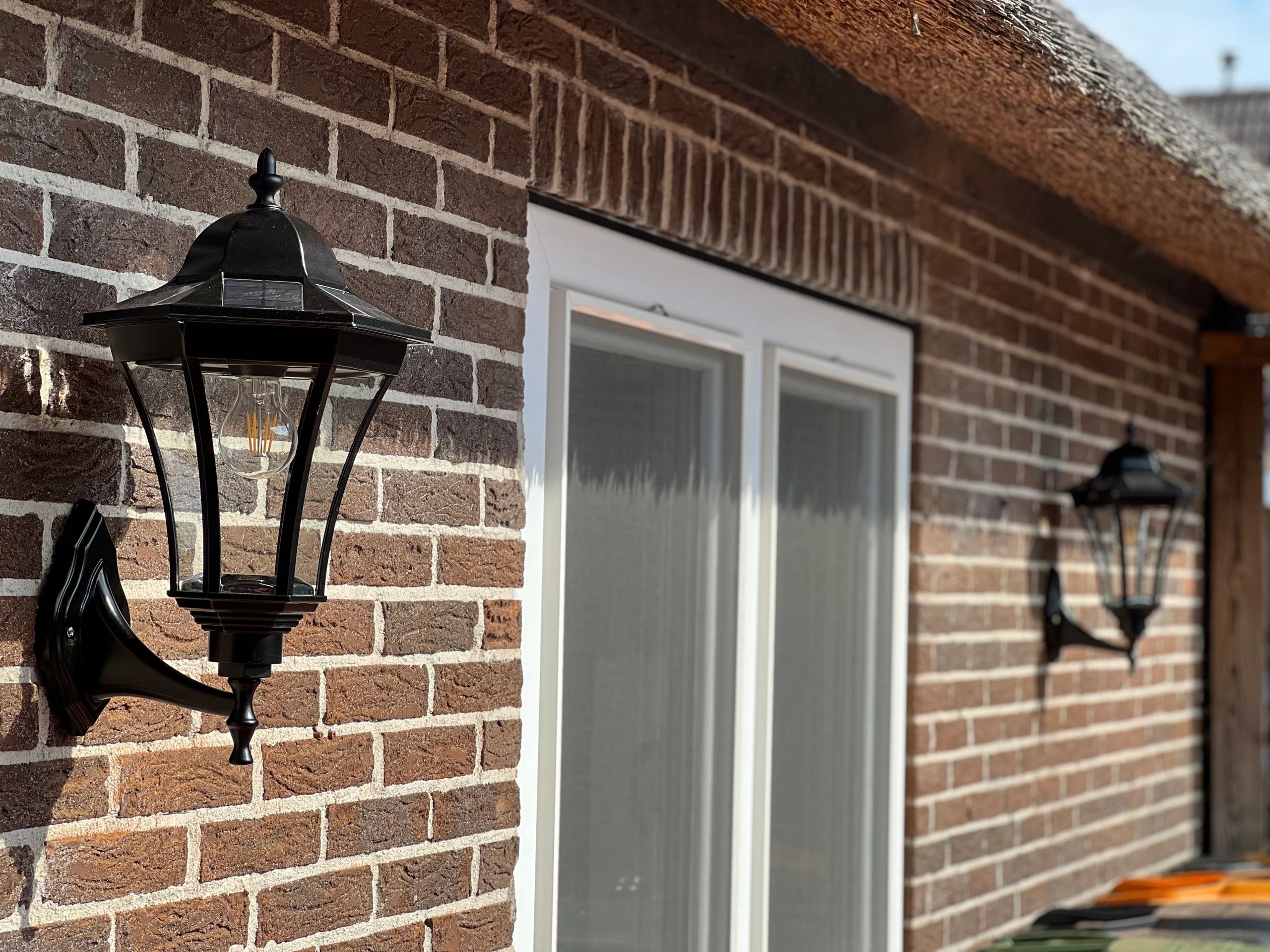 Solar buitenlamp Sheffield wandlamp op zonne energie