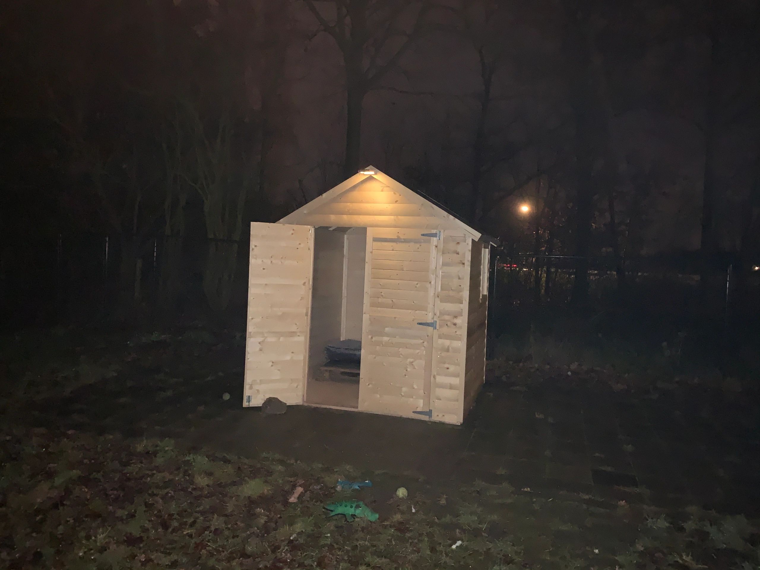 Solar wandlamp Slim II met 49 leds en bewegingsmelder RVS op zonne-energie