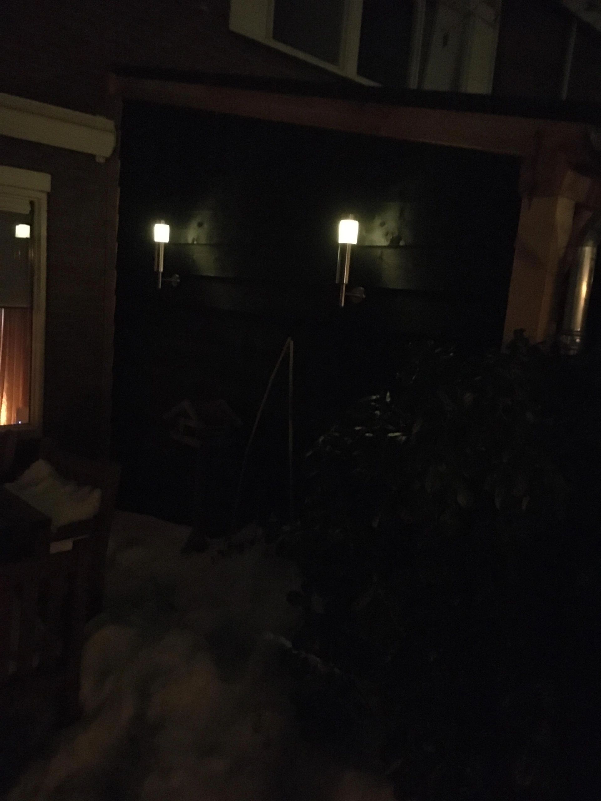 Solar wandlamp Lucifer RVS op zonne energie - Voordeelset 4 stuks