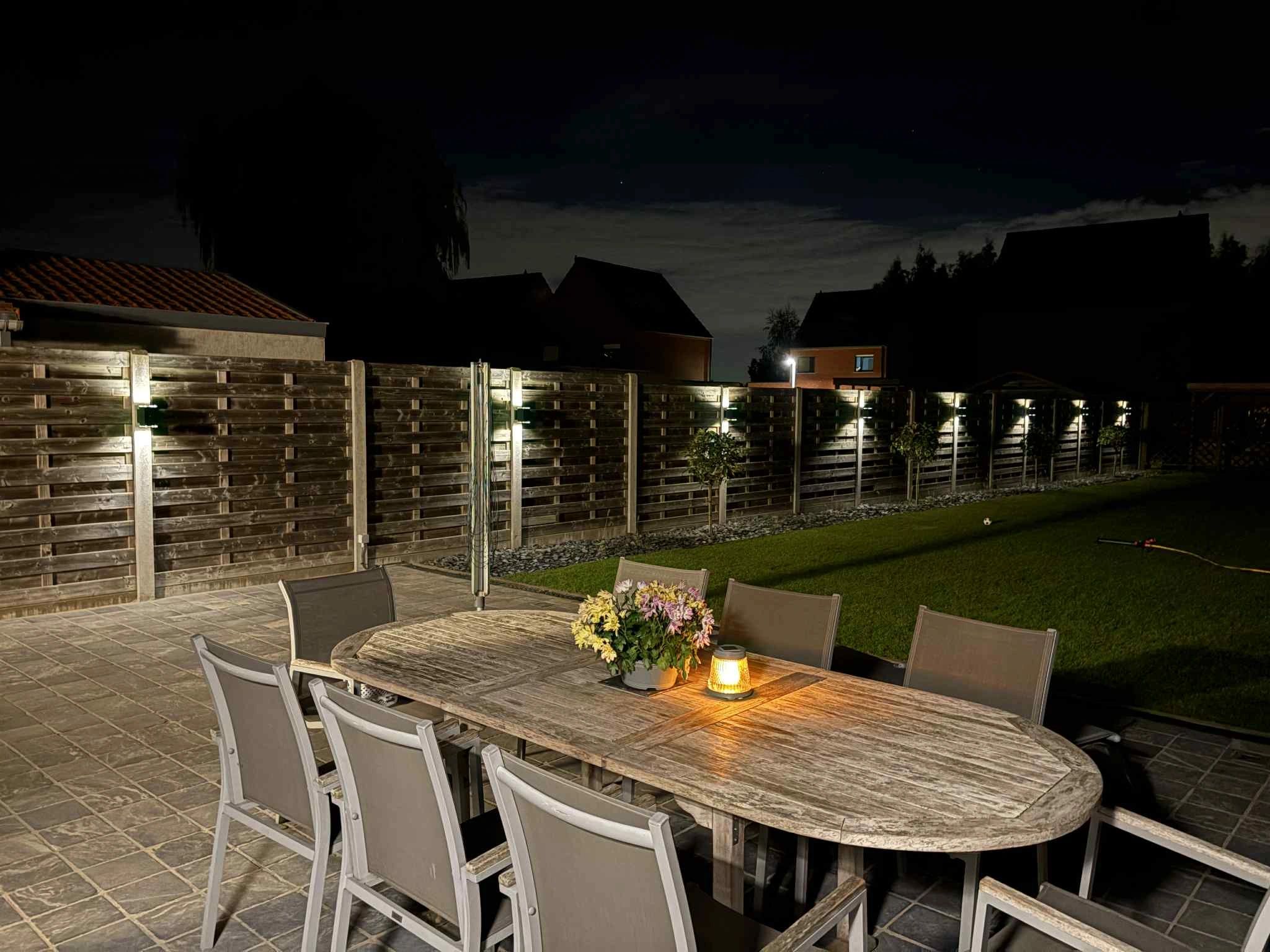 Solar LED wandlamp up downlight Sverre recht - Voordeelset van 2 stuks