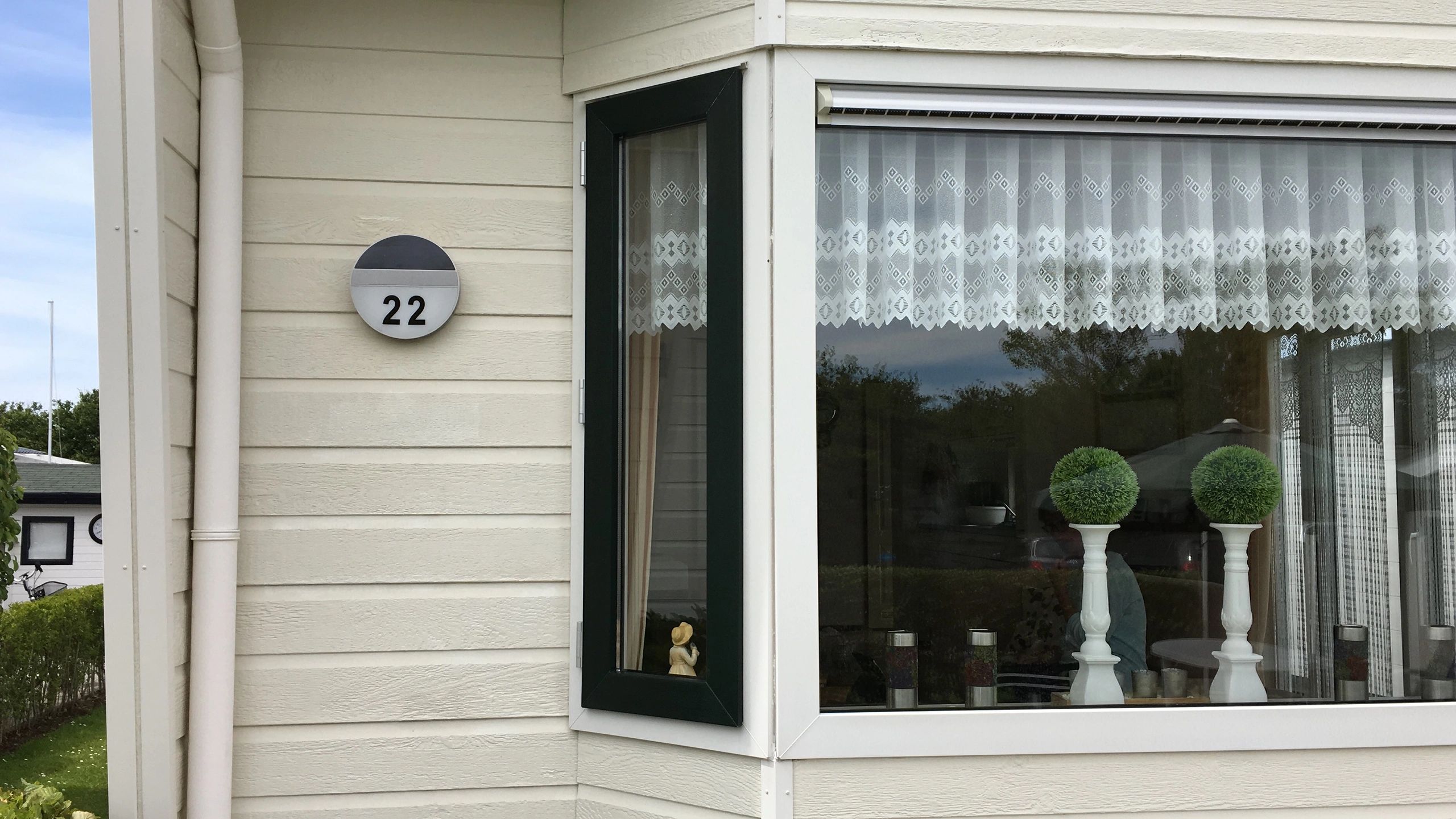 Solar Huisnummer Chi op zonne energie inclusief nummers