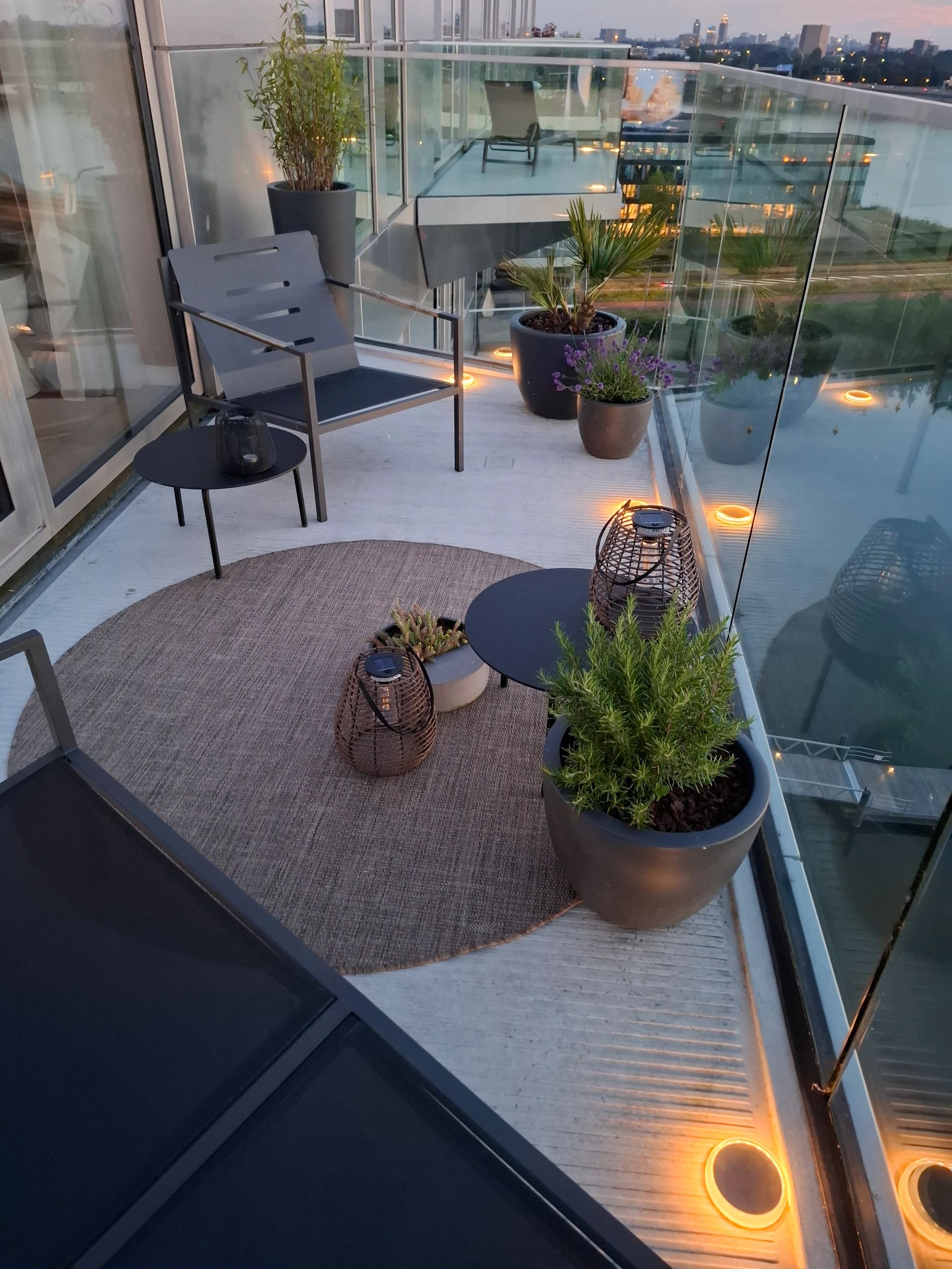 Solar grondspot Round op zonne energie voordeelset van 4 stuks